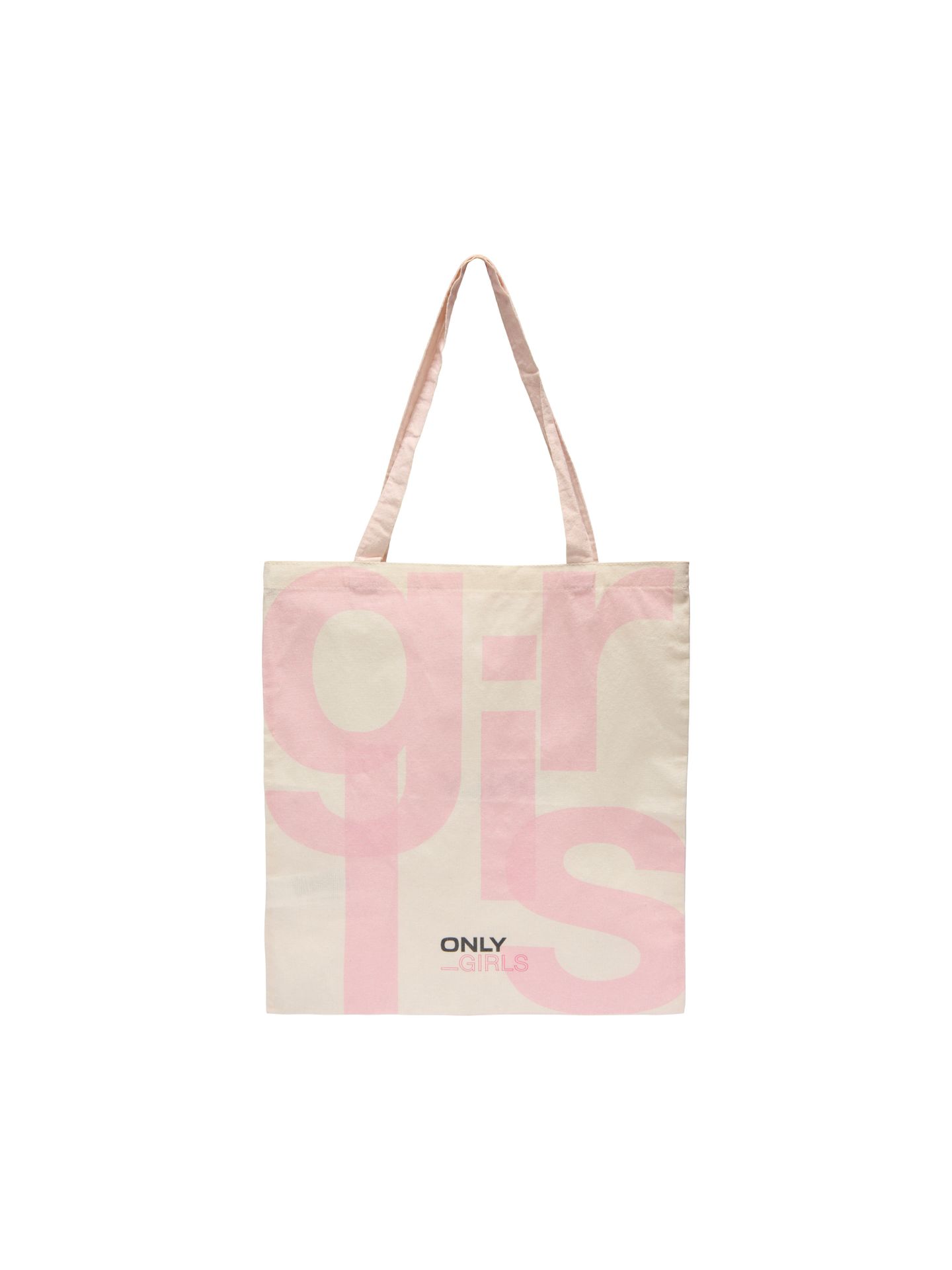 Only KOGTOTEM TOTE BAG AW ACC Whitecap Gray/Pink Lady/Girls Logo 2900160679017
