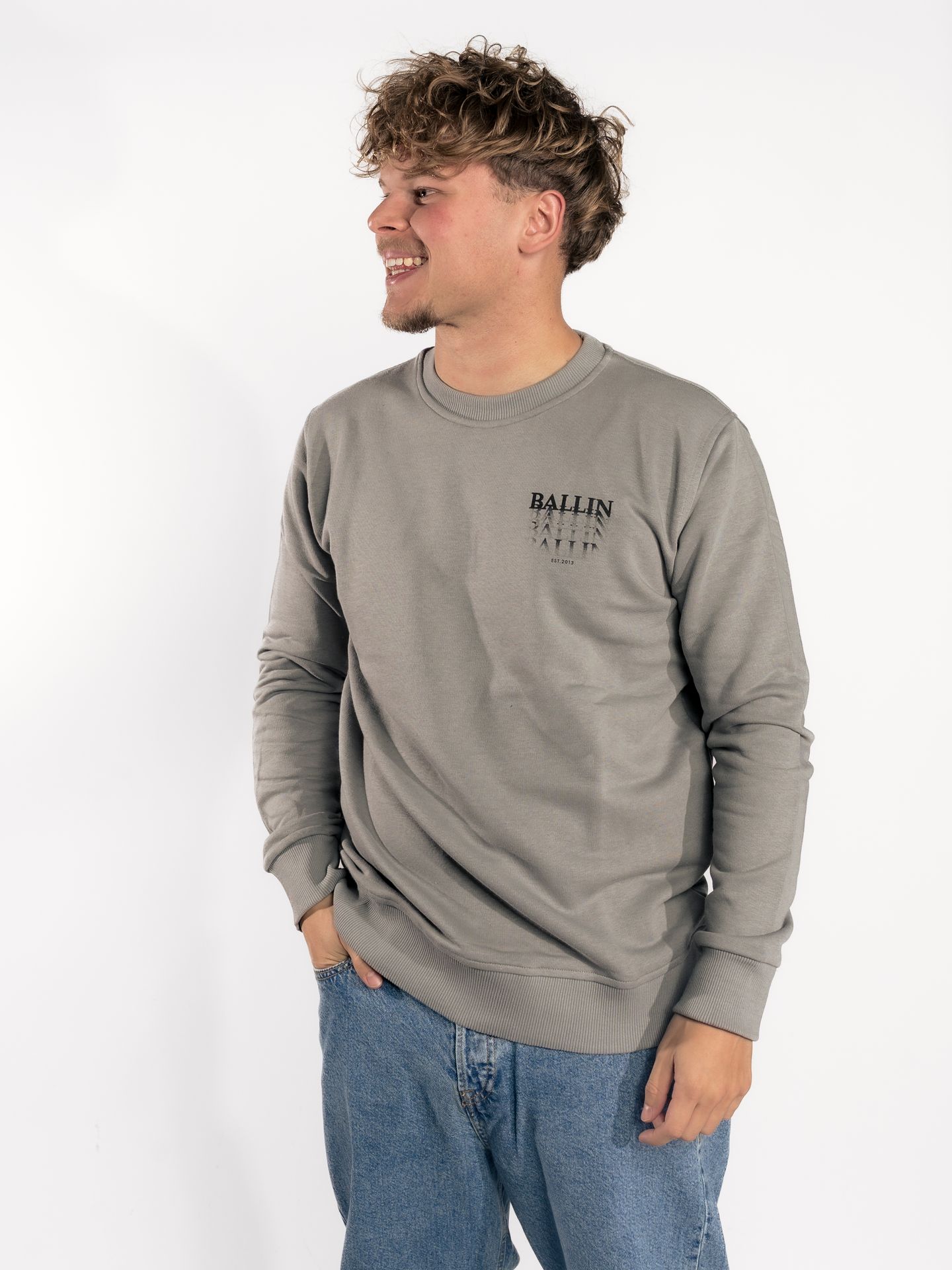 Ballin 5222 Crewneck Grey 00115424-961