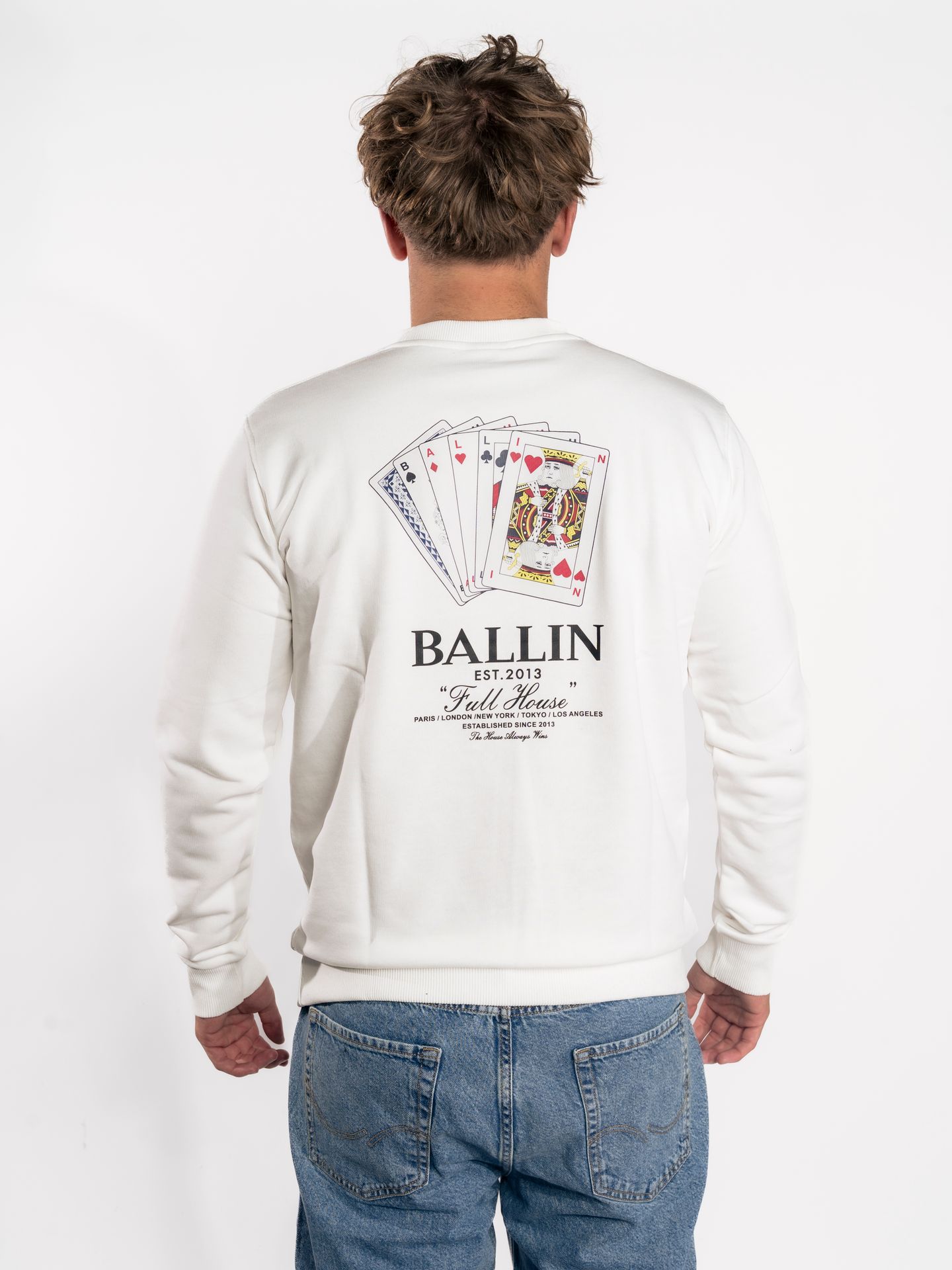Ballin 5221 Crewneck off white 2900160712080 Ballin 5221 Crewneck off white 2900160712080