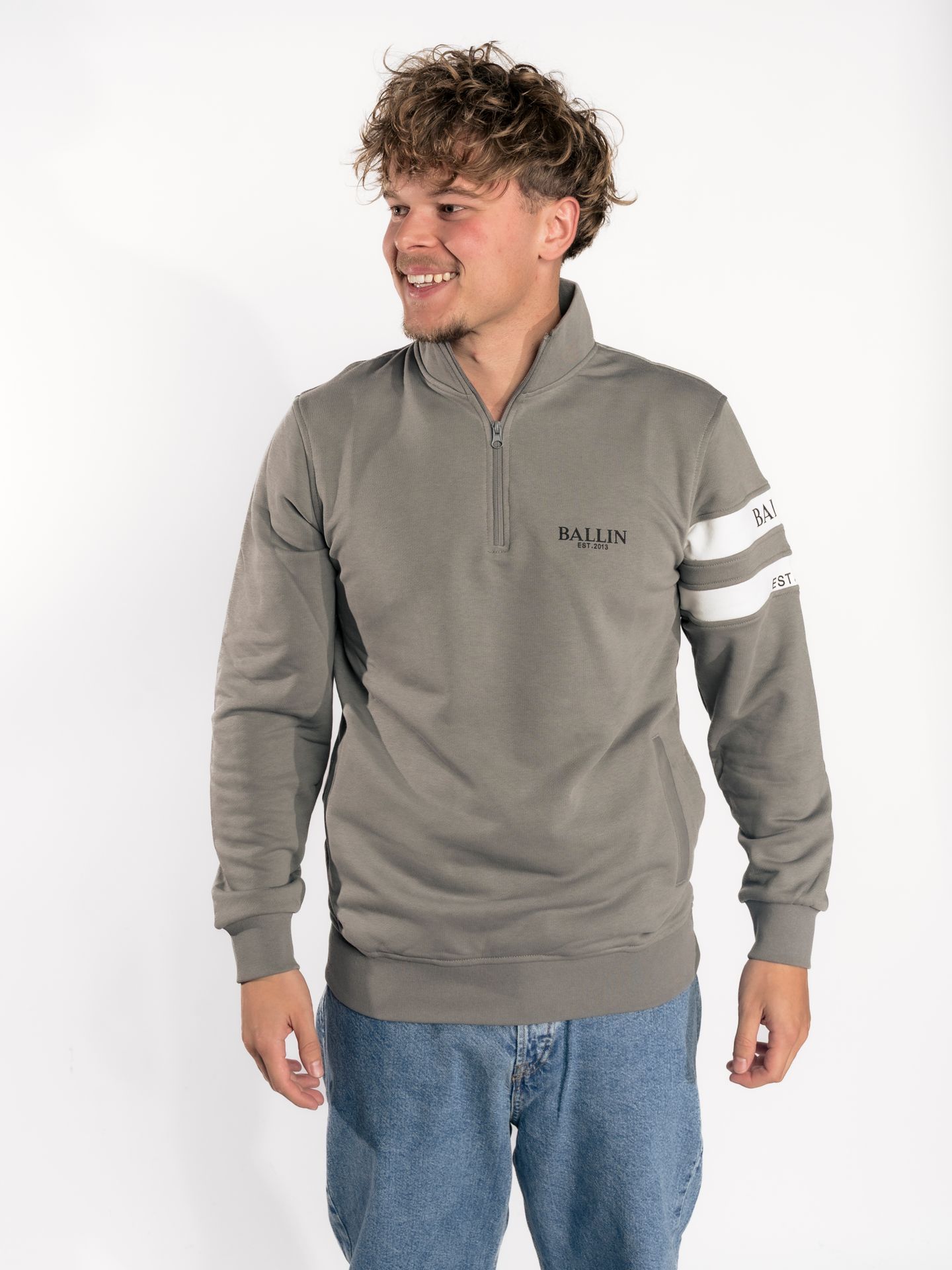 Ballin 5233 Half zip  Grey 00115431-GREY