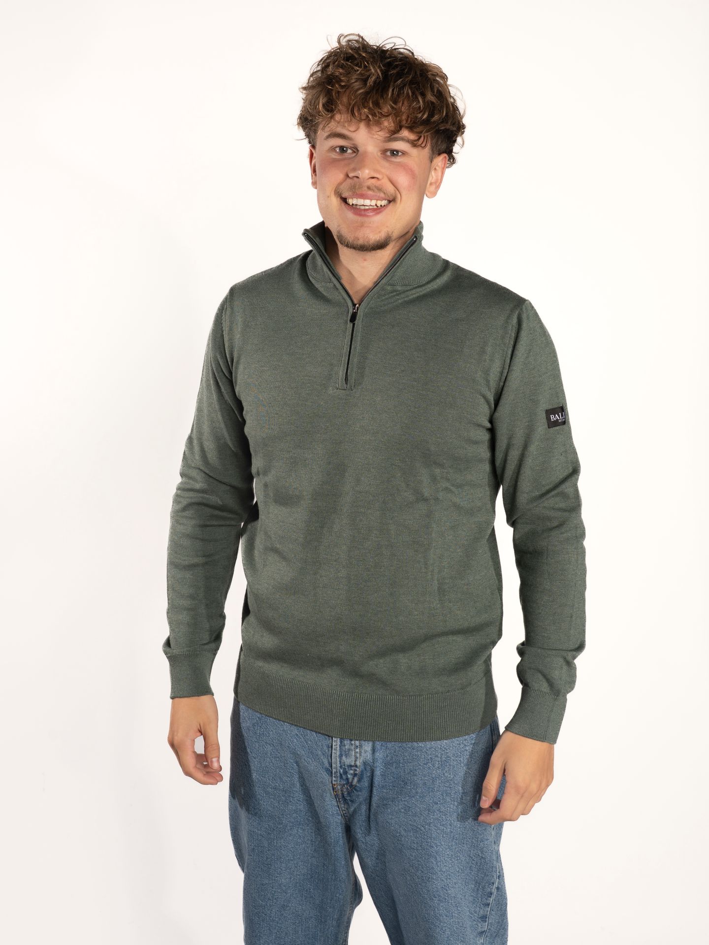 Ballin 5211 Half zip GREEN 00115432-GRE