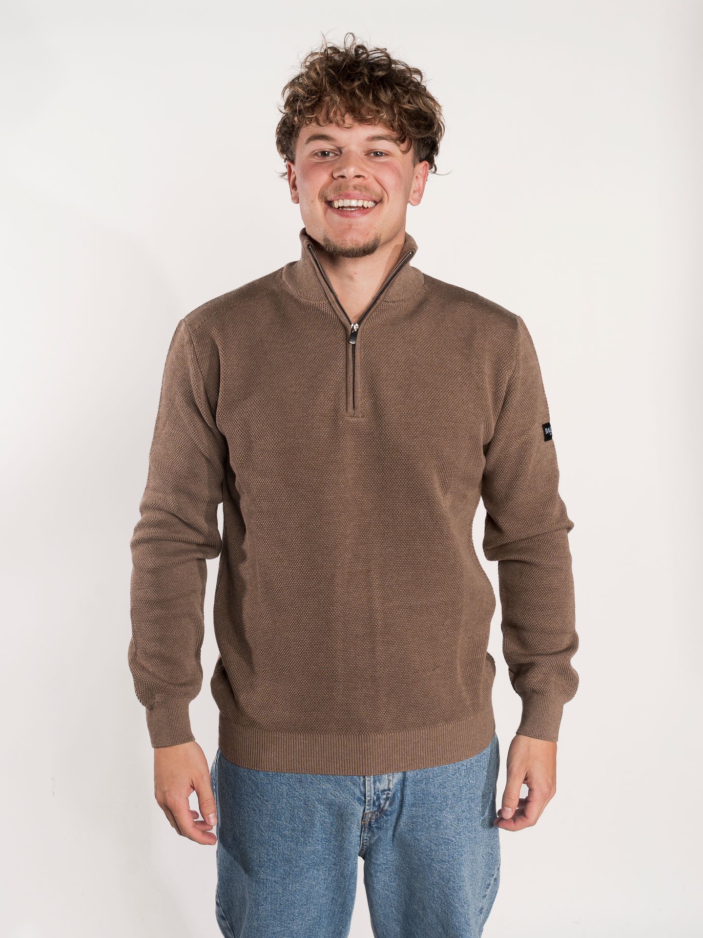 Ballin 5206 Half zip COFFEE 00115436-A7