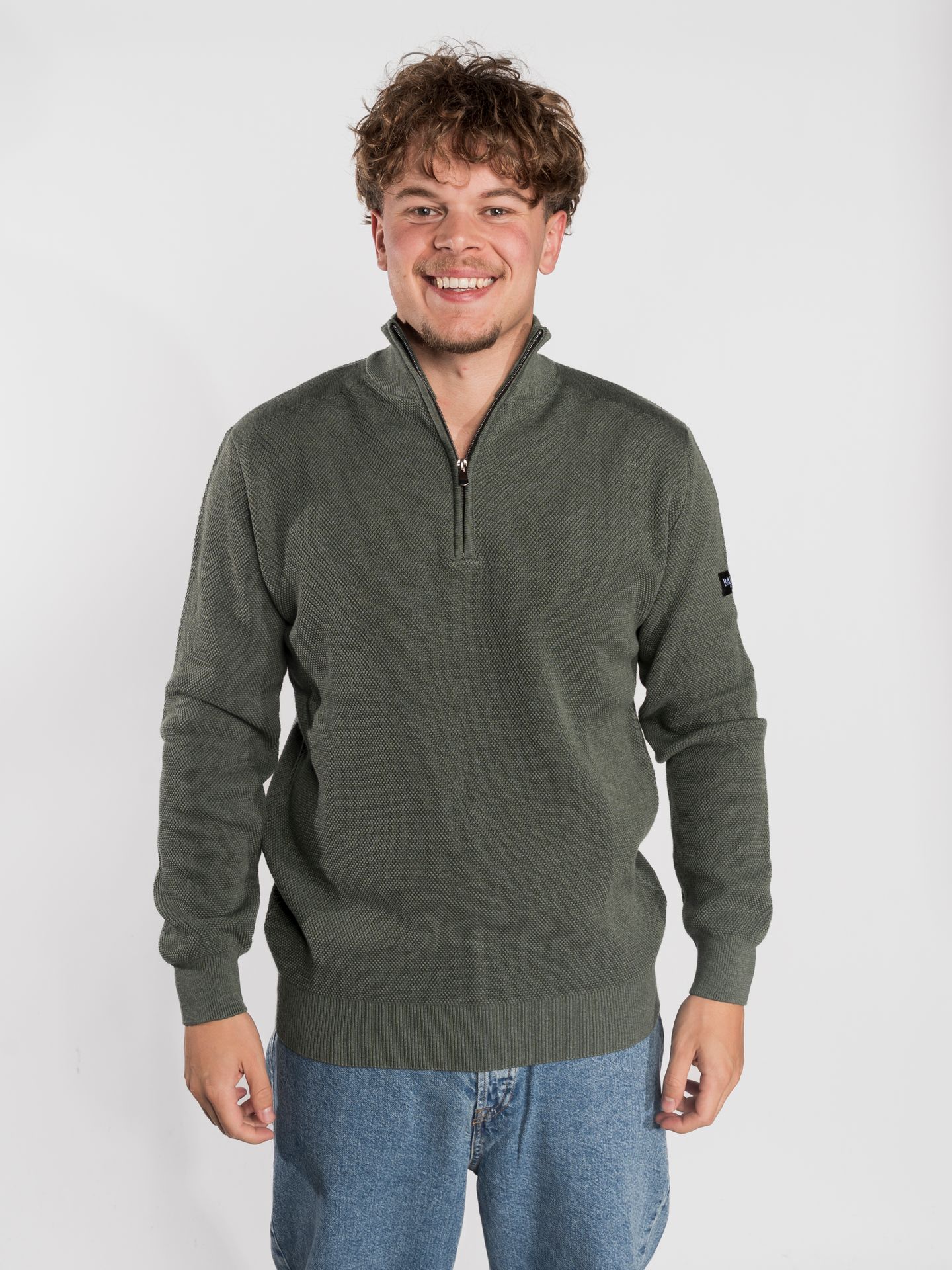 Ballin 5206 Half zip GREEN 00115436-GRE