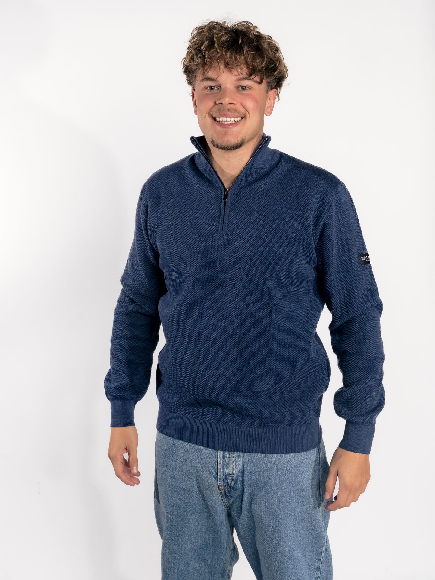 Ballin 5206 Half zip Indigo 00115436-INDI