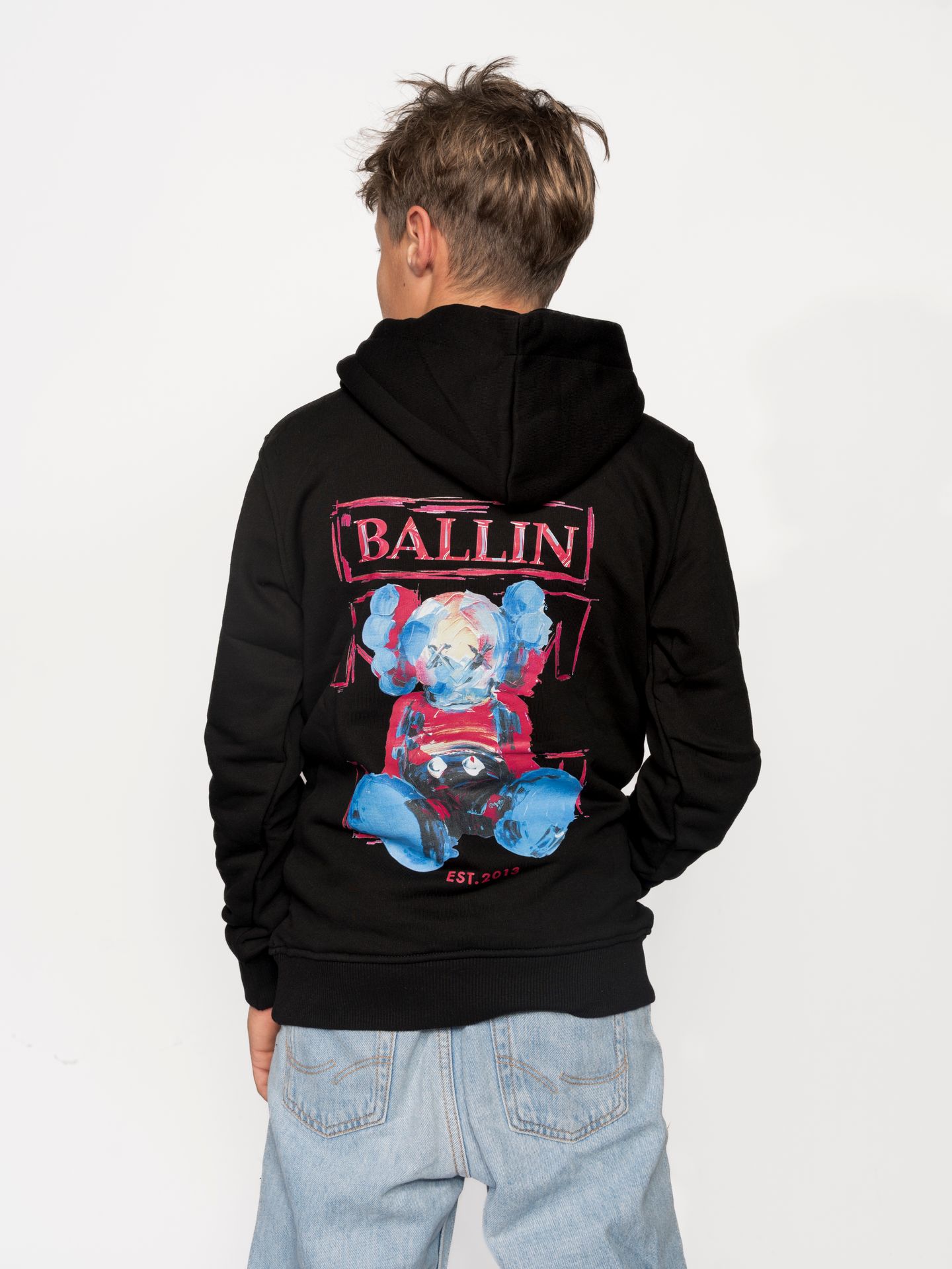 Ballin 6001 Kids Hoodie Black 2900160748072