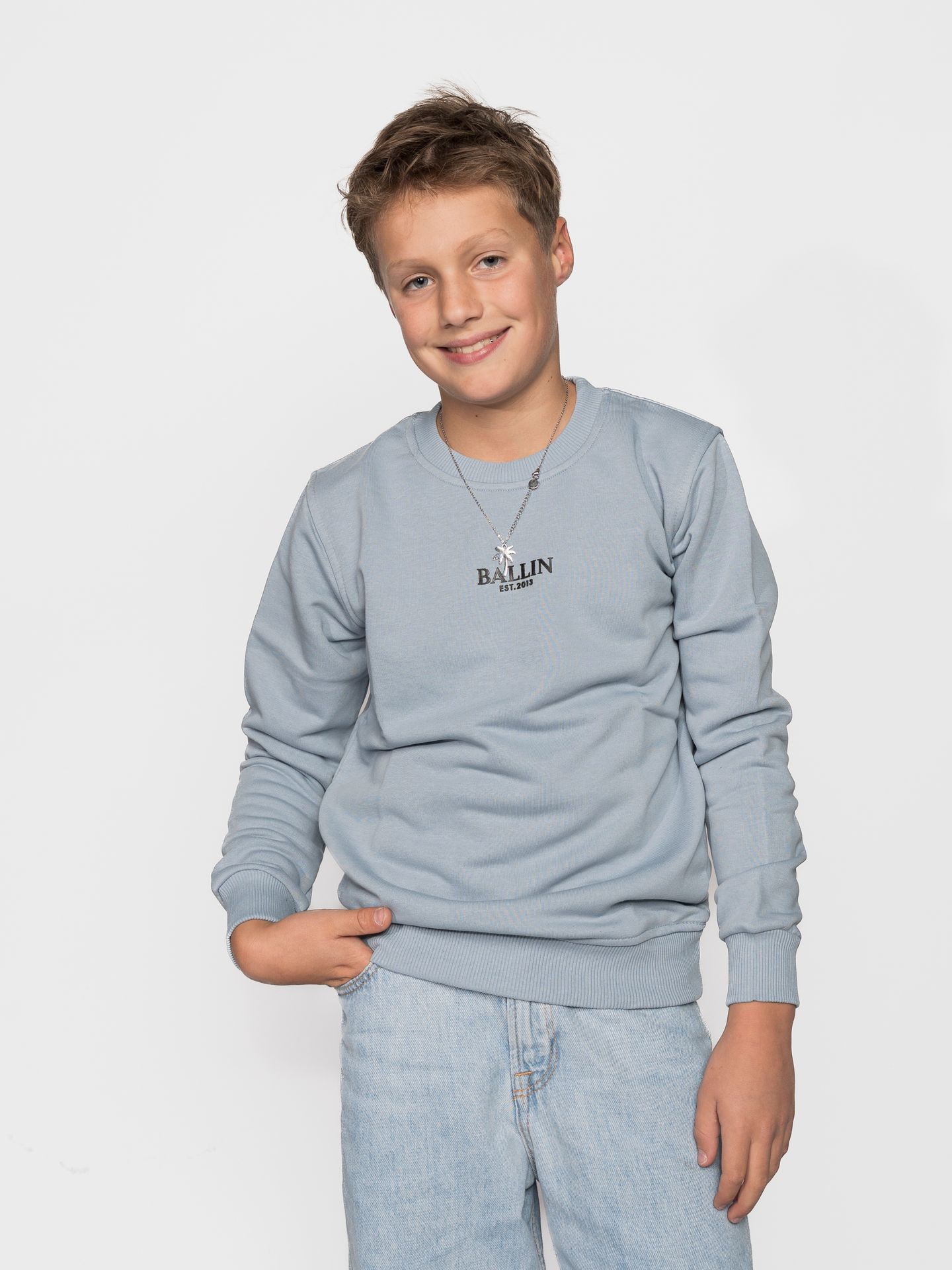 Ballin 6006 Kids Crewneck Prada skyblue 2900160754035