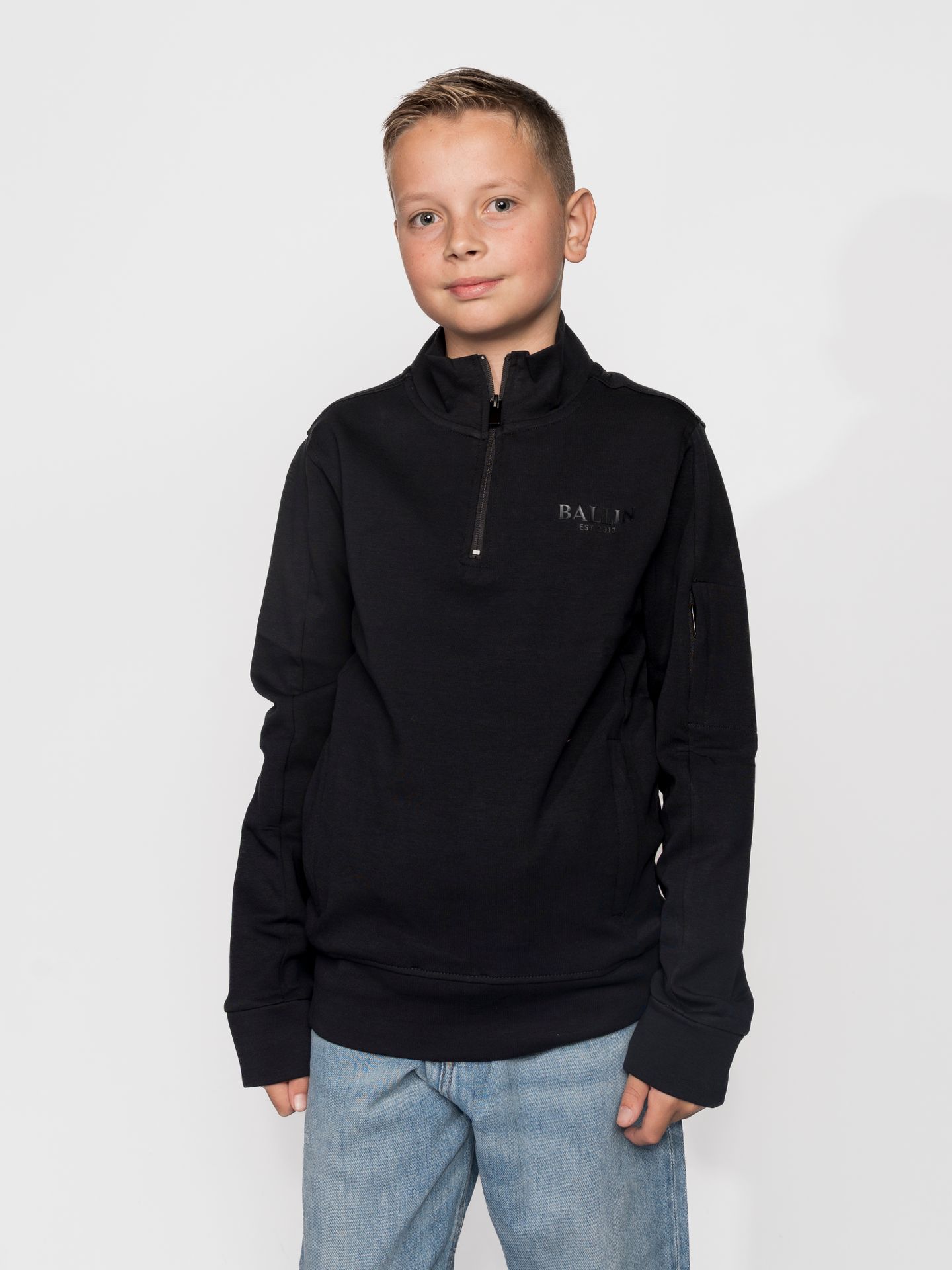 Ballin 6012 Kids schippertrui Navy 00115448-599