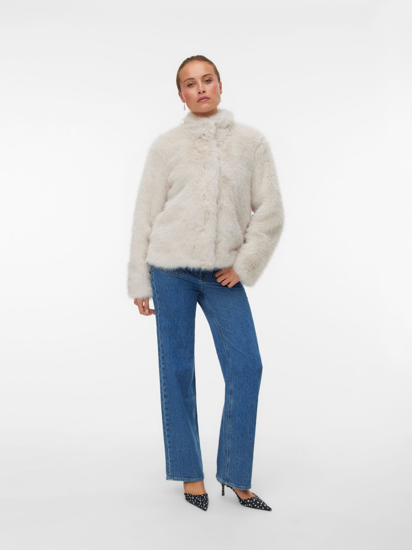 Vero Moda VMMONROE SHORT JACKET NOOS Oatmeal 2900160797032