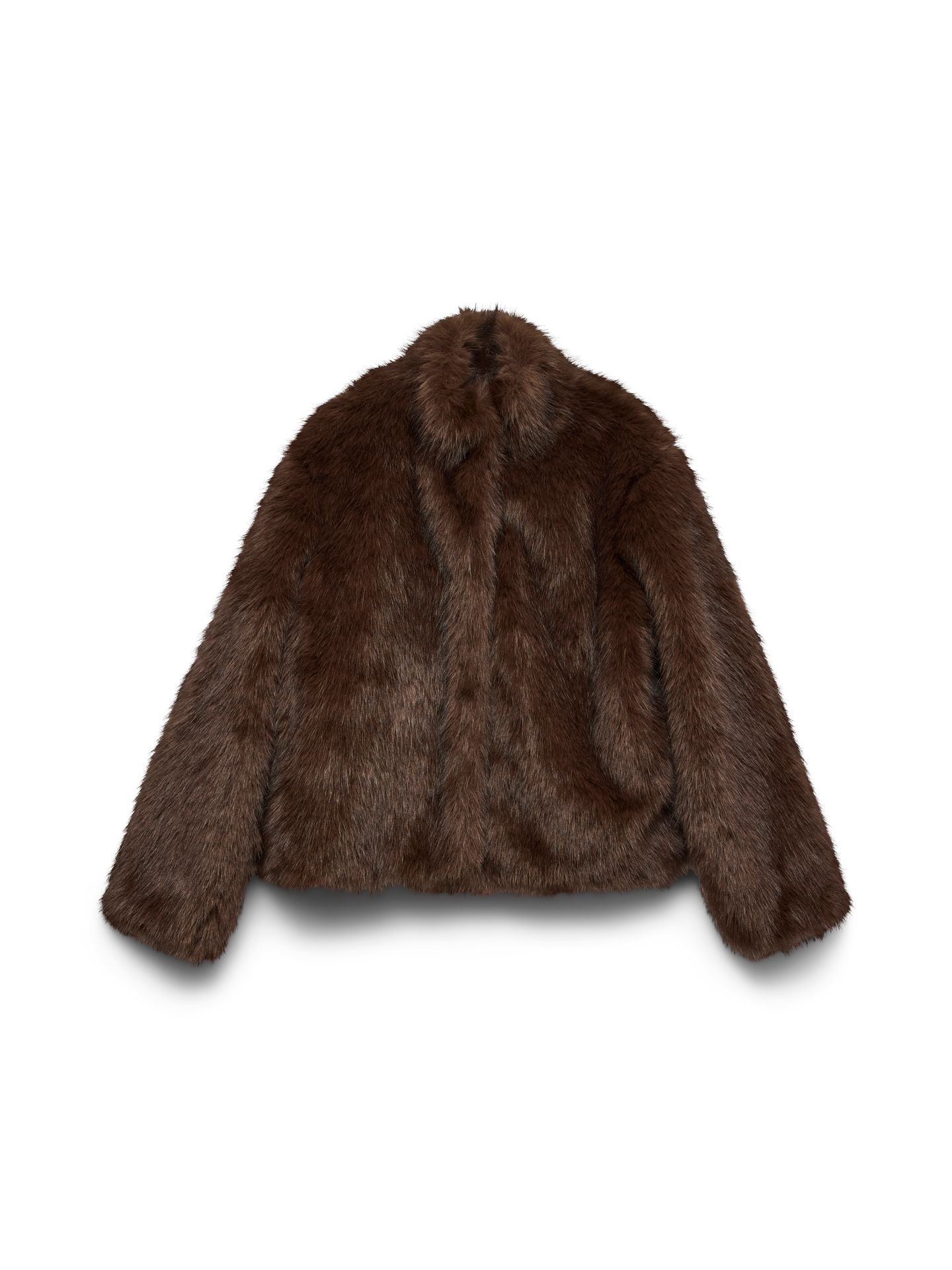 Vero Moda VMMONROE SHORT JACKET NOOS Chocolate Torte/MELANGE 00115470-EKA26011400003157