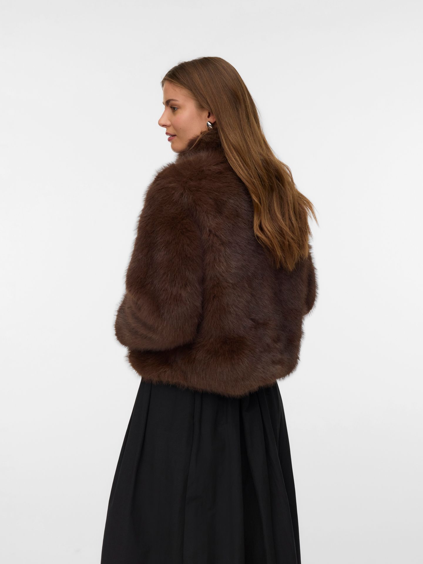 Vero Moda VMMONROE SHORT JACKET NOOS Chocolate Torte/MELANGE 2900170087031
