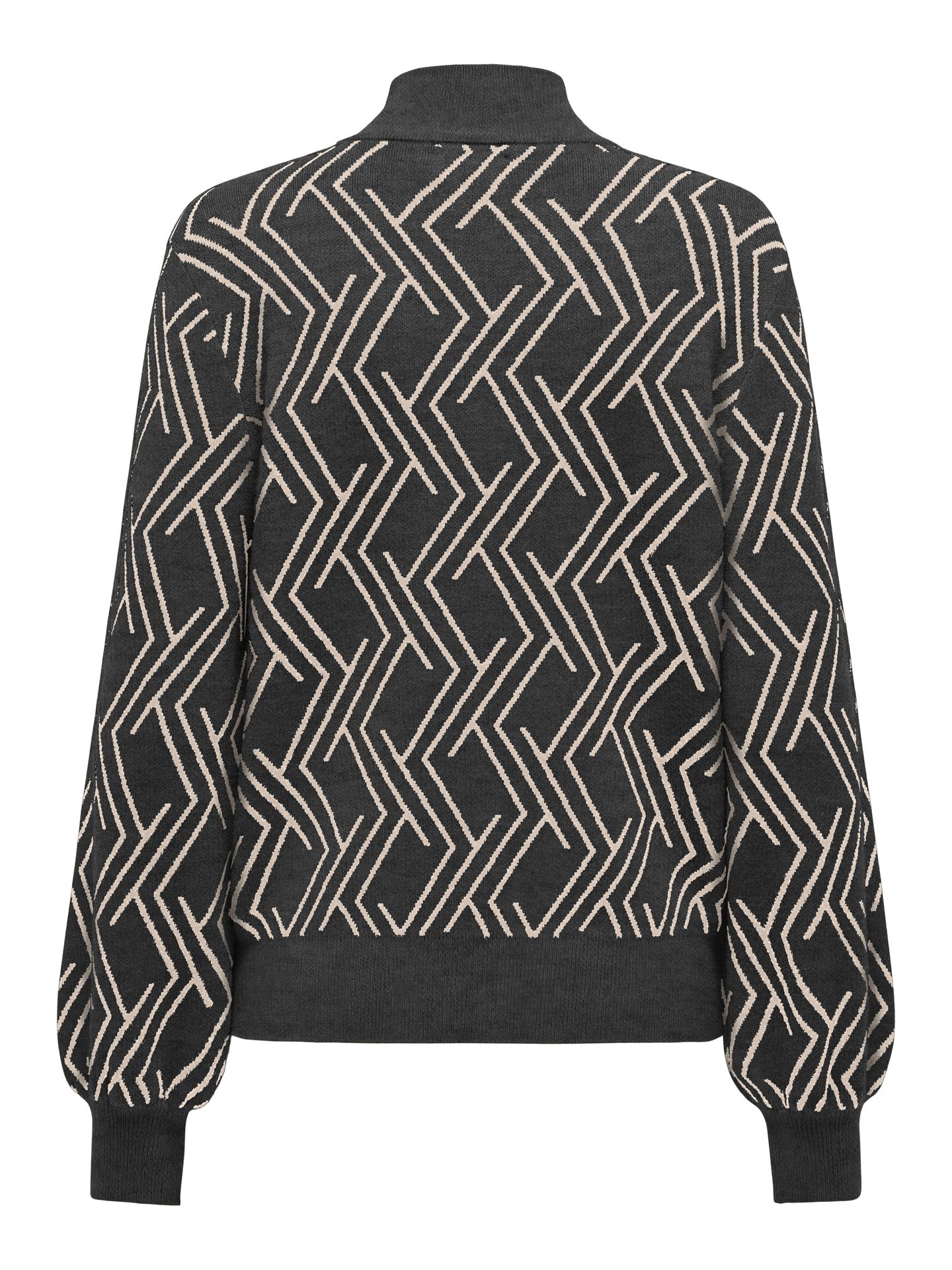 Only ONLANNY LS JQ O-NECK CS KNT Dark Grey Melange/Gun metallic 2900160816023