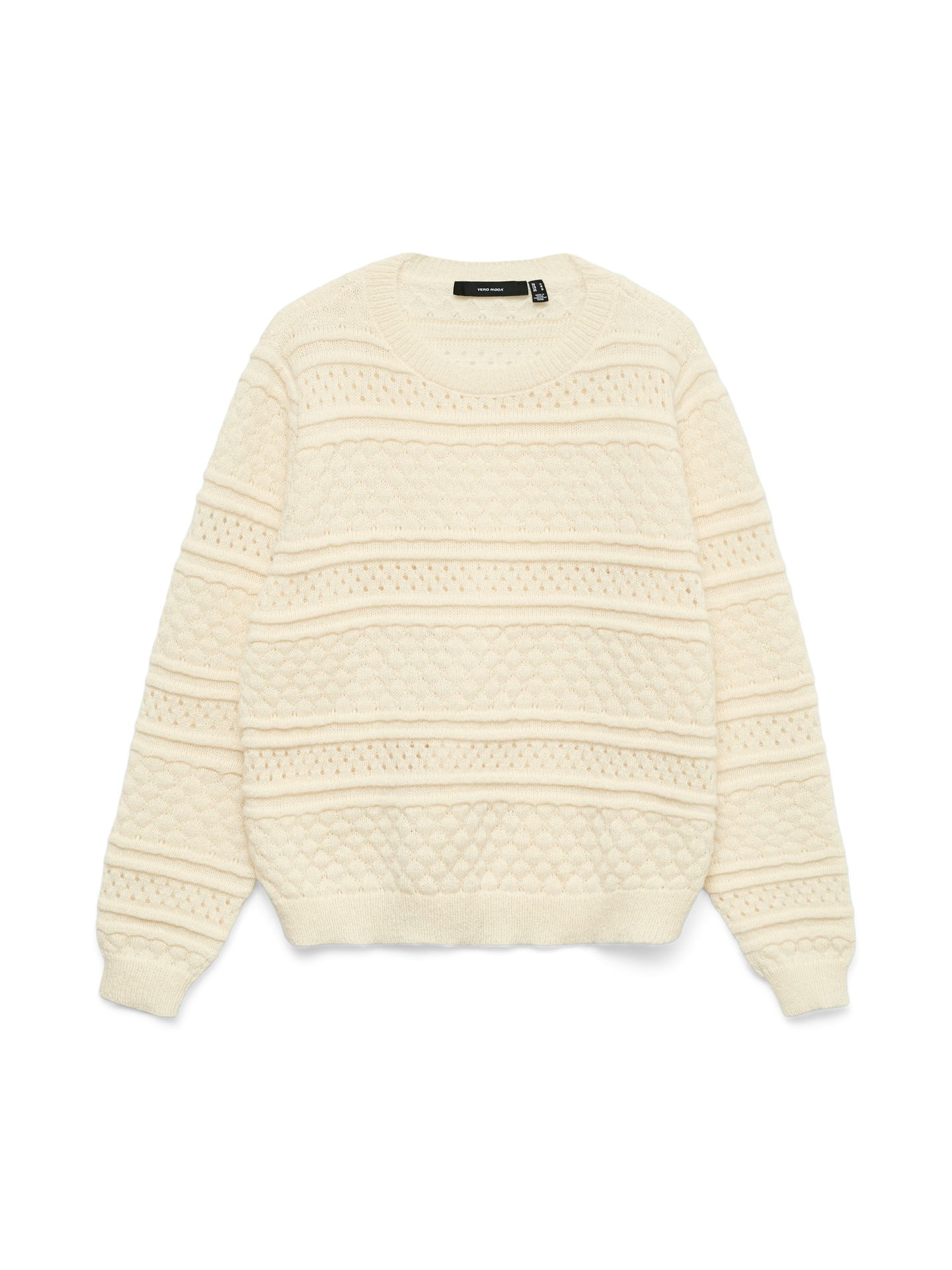 Vero Moda VMLEO LS O-NECK PULLOVER BF Birch 00115483-EKA26011400000114