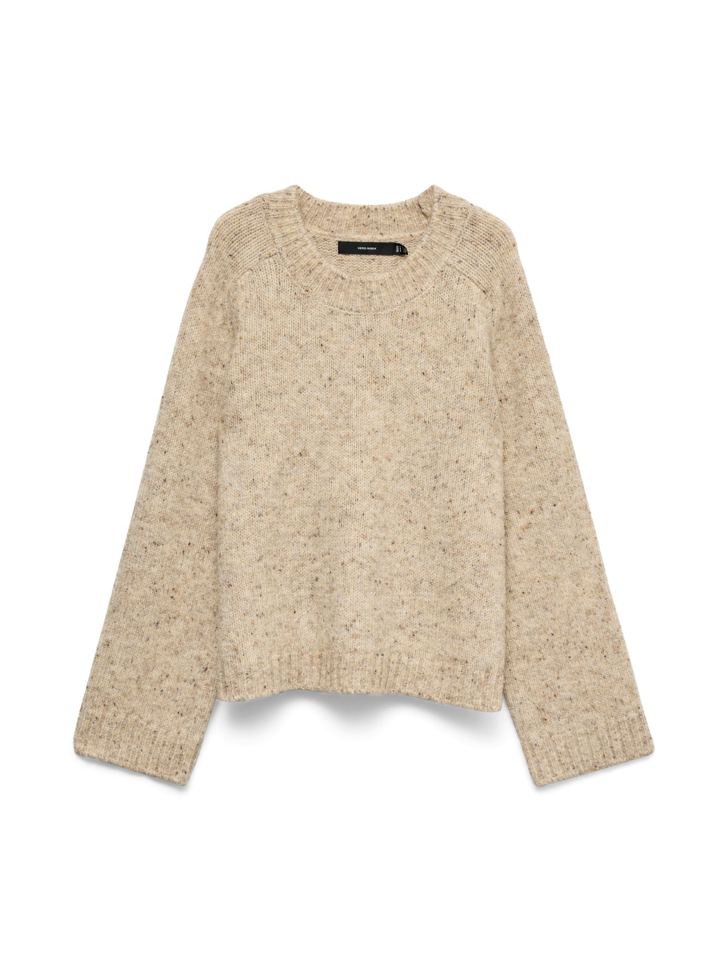 Vero Moda VMINGRID LS O-NECK PULLOVER NOOS Silver Mink/LEOPARD 00115484-EKA26011400000702