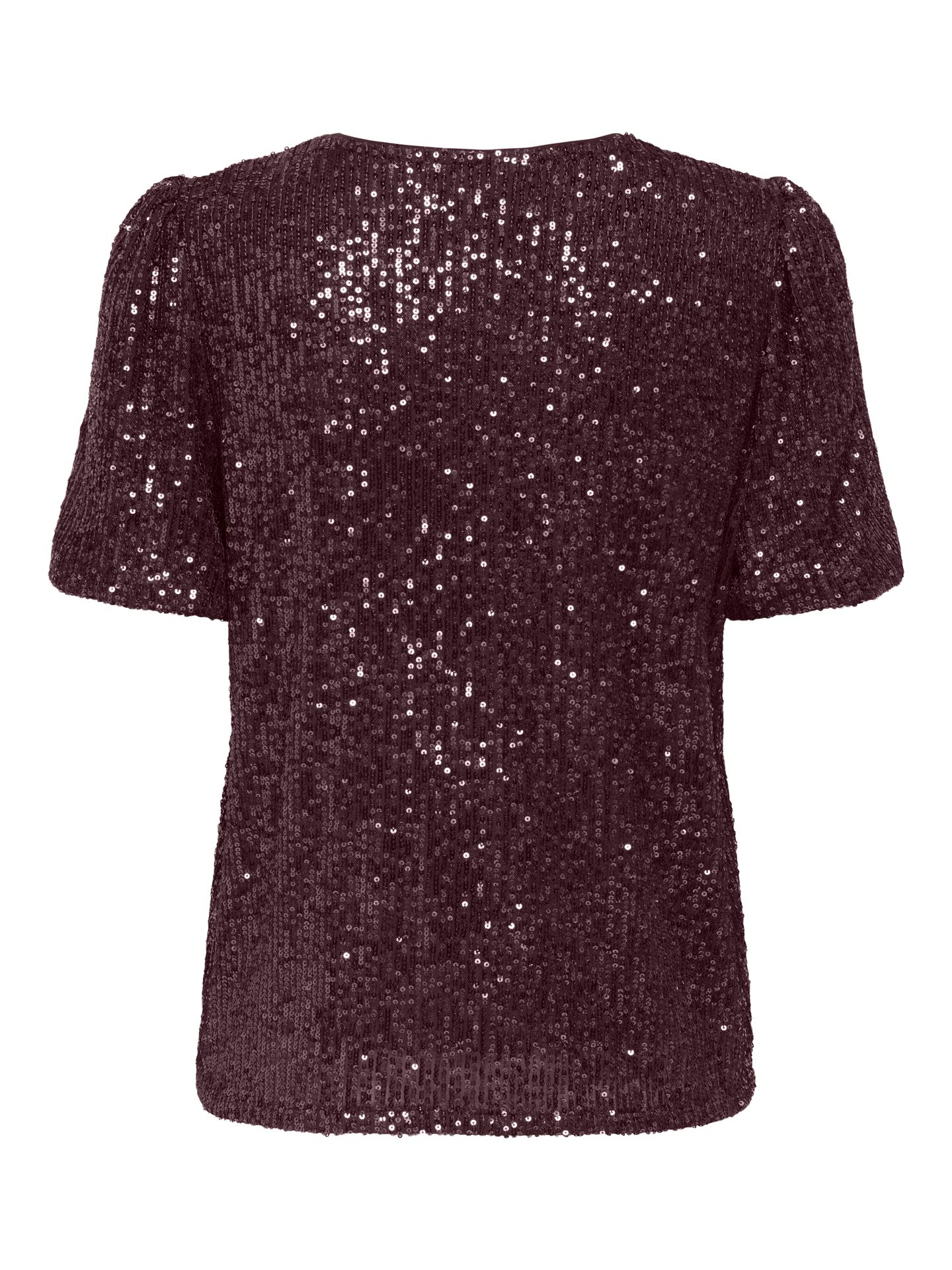 Only ONLANA S/S LOOSE SEQUINS TOP JRS Winetasting/Winetasting sequins 2900160838025