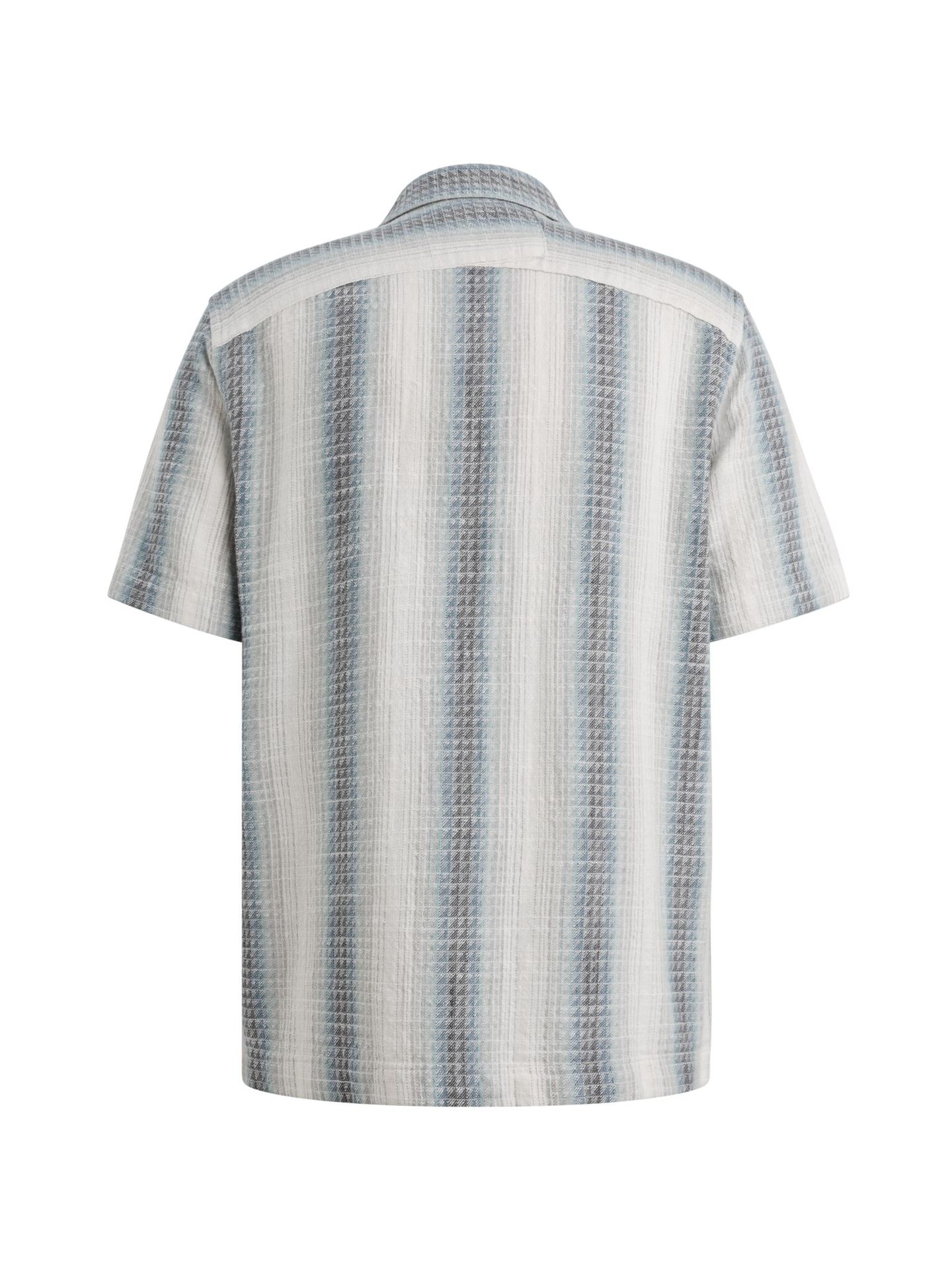 Cast Iron Short Sleeve Shirt Yarn dyed strip Oceanview 2900160856012