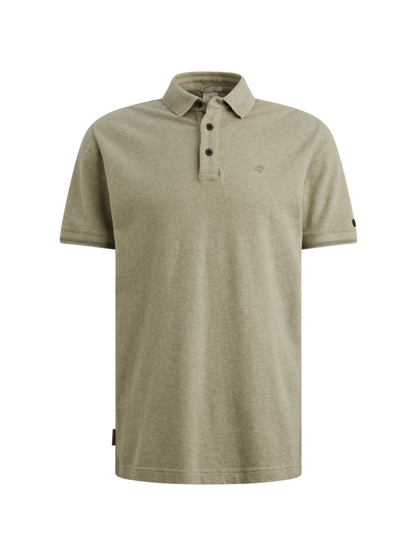 Cast Iron Short sleeve polo slim fit popcorn Tea 00115498-6390