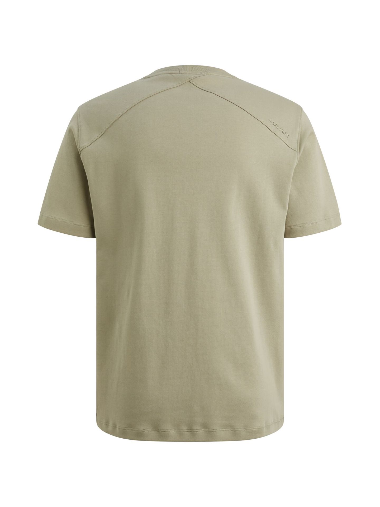 Cast Iron Short sleeve r-neck regular fit in Tea 2900160864017