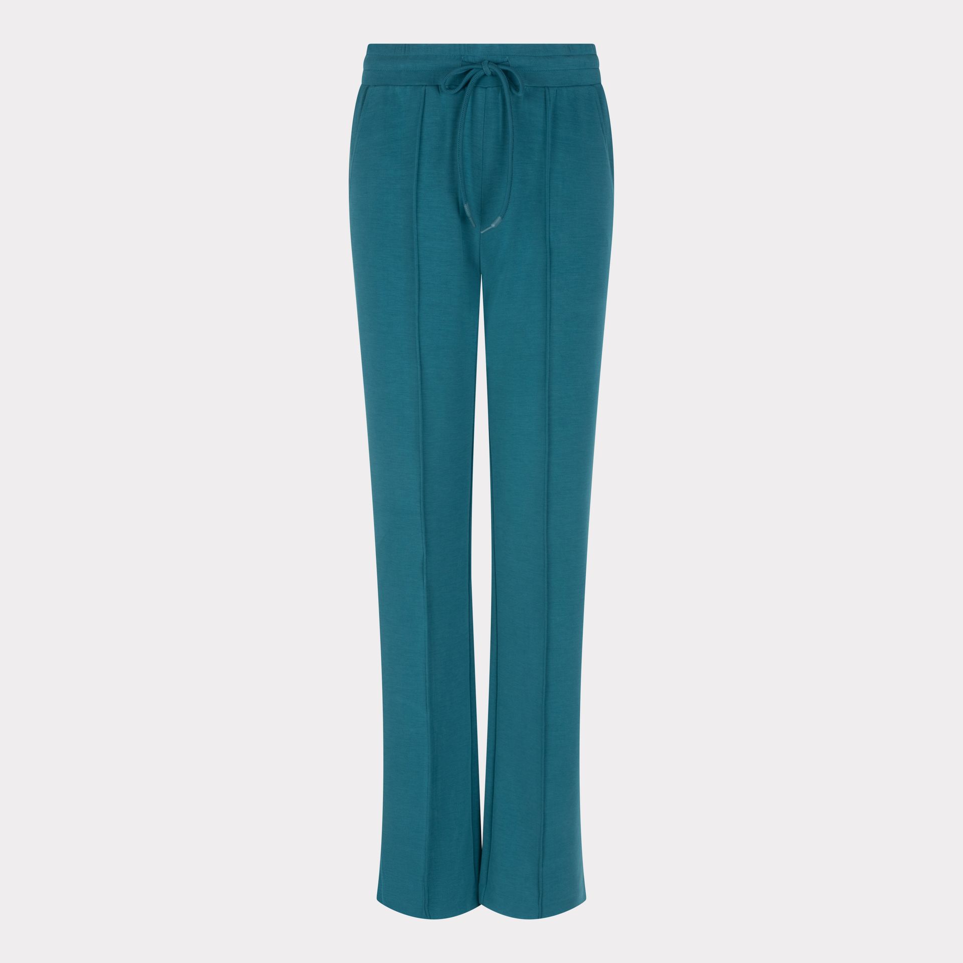 Esqualo Trousers wide modal 665 teal 00115514-EKA26009300000045