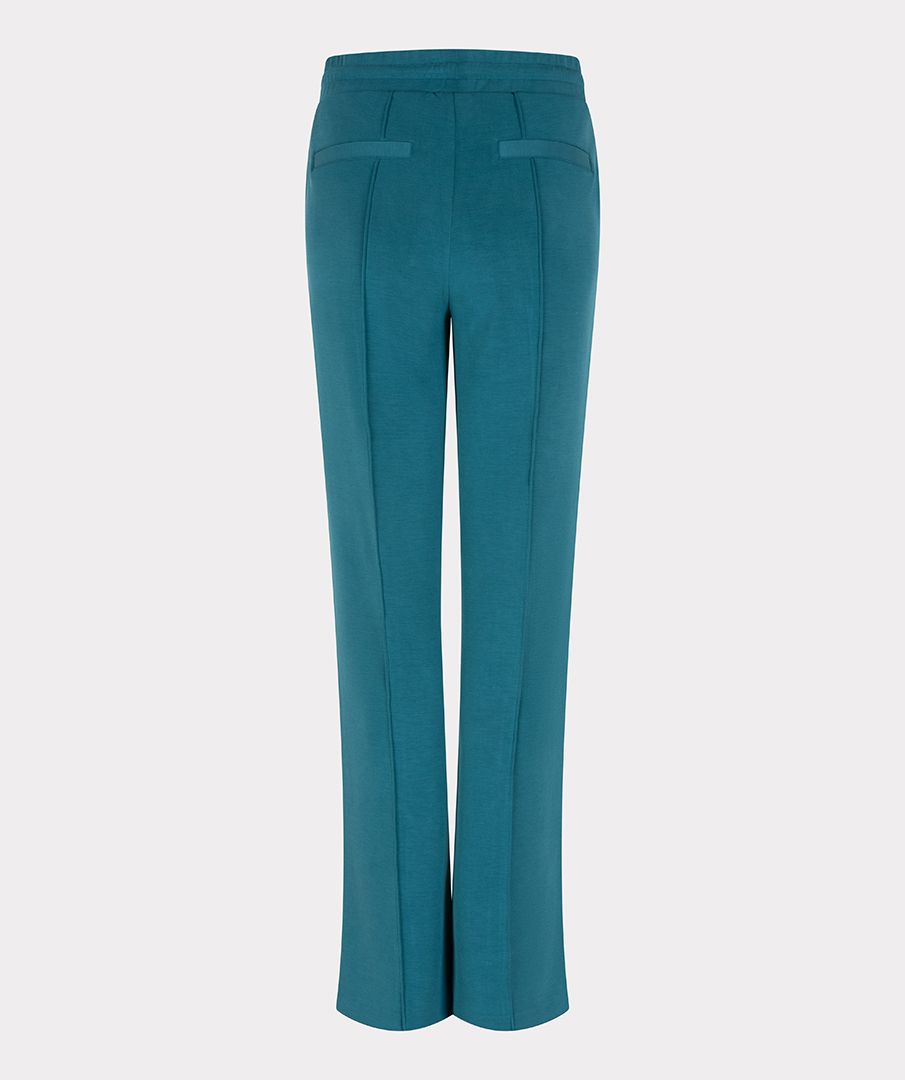 Esqualo Trousers wide modal 665 teal 2900160884077