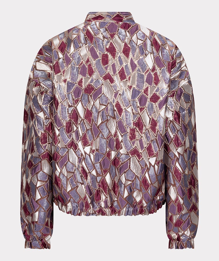 Esqualo Jacket bomber metallic mosaic 999 print 2900160888143