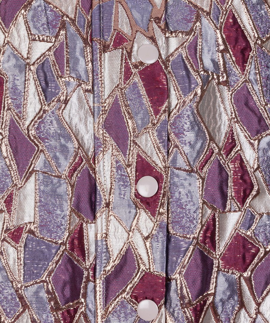 Esqualo Jacket bomber metallic mosaic 999 print 2900160888143