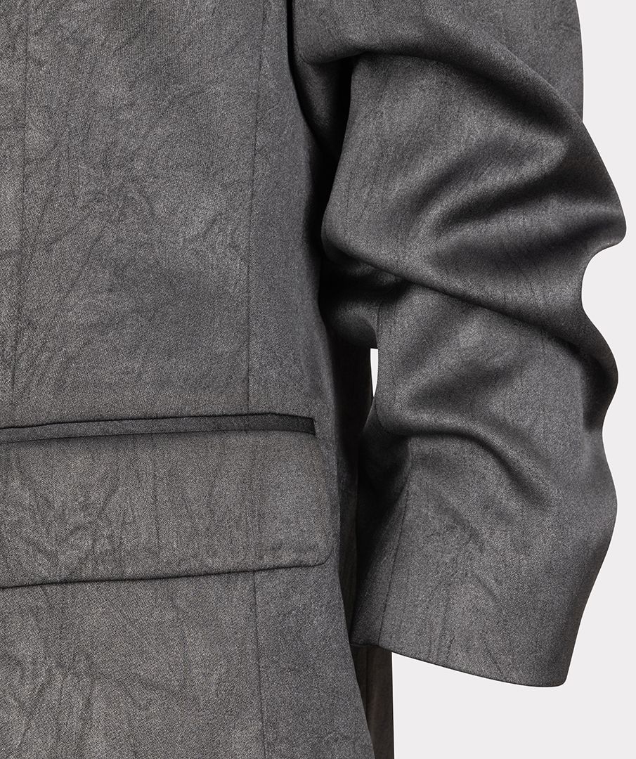 Esqualo Blazer shimmer crinkle 020 anthracite 2900160890139