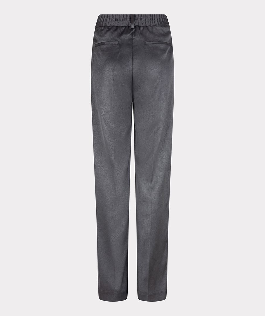 Esqualo Trousers shimmer crinkle 020 anthracite 2900160891129