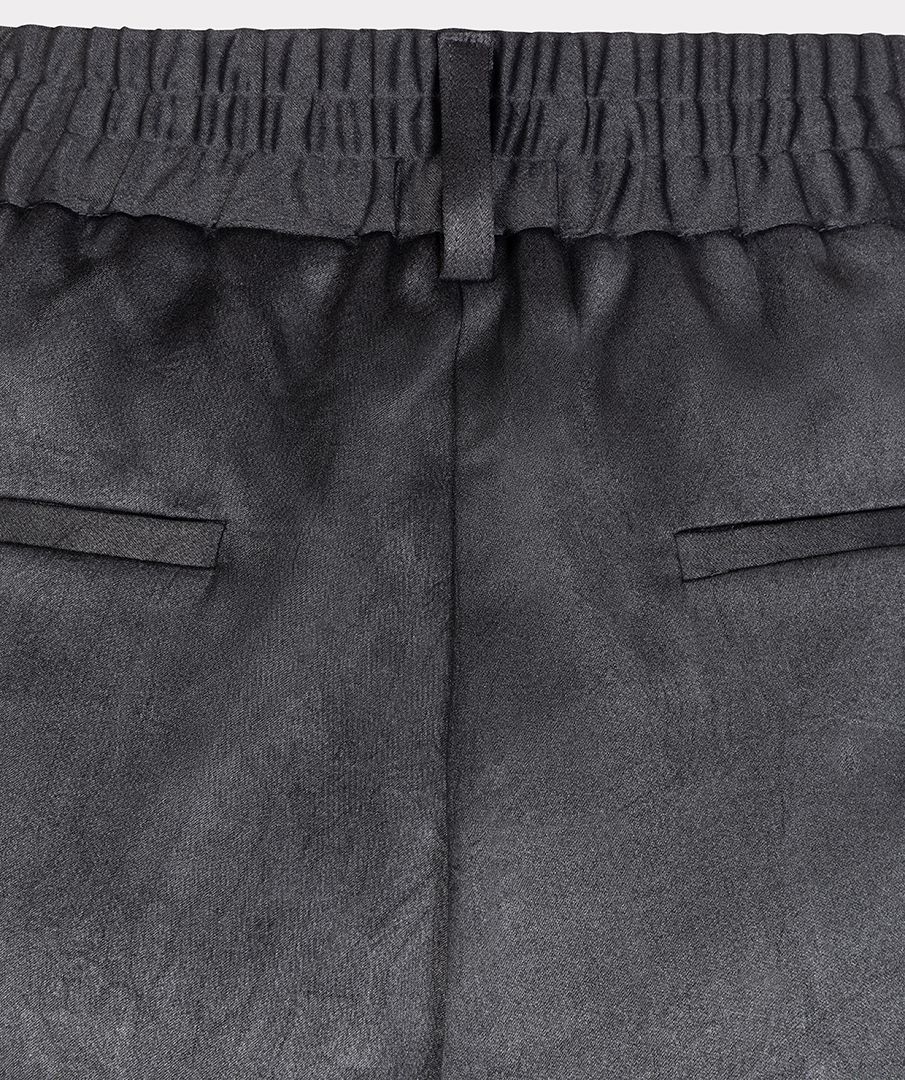 Esqualo Trousers shimmer crinkle 020 anthracite 2900160891129