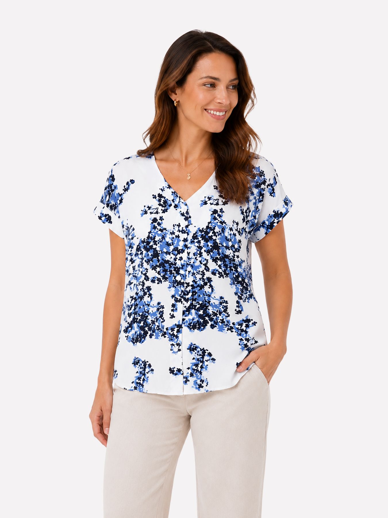 Fransa FRHEAT BL 3 SOFT PETALS NOUVEAN NAVY 00115540-EKA26006200000551