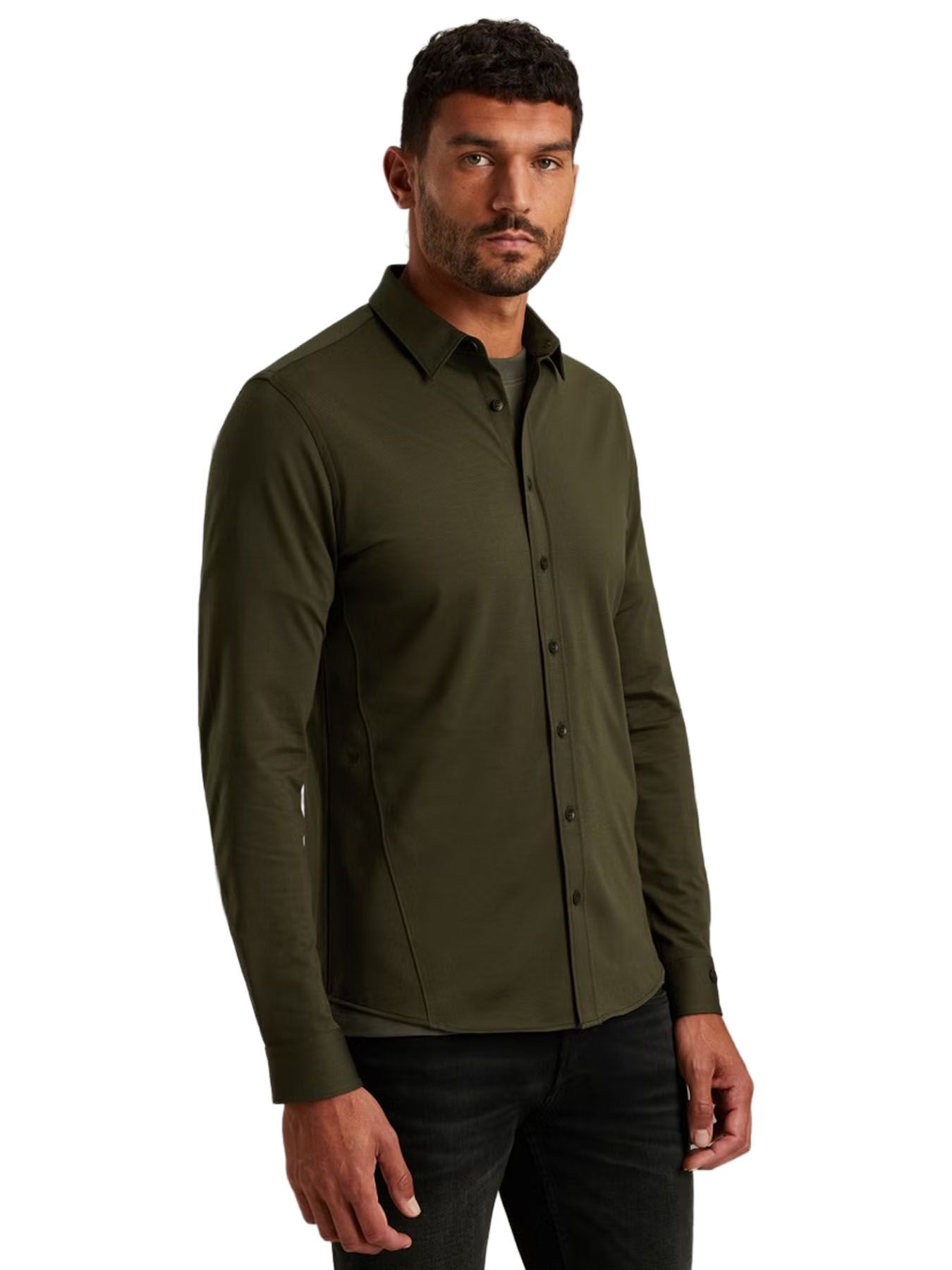 Cast Iron LONG SLEEVE SHIRT Twill Jersey 2 t Kambaba 2900161159037