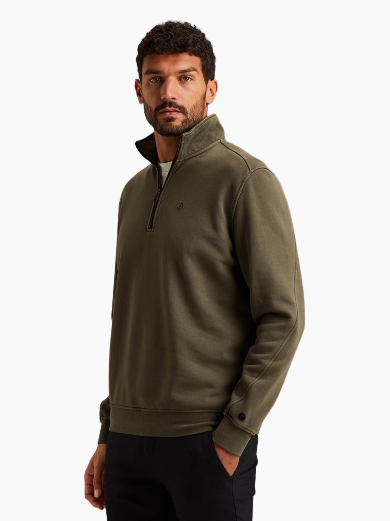 Cast Iron Half zip collar regular fit halfzi Kambaba 00115679-6513