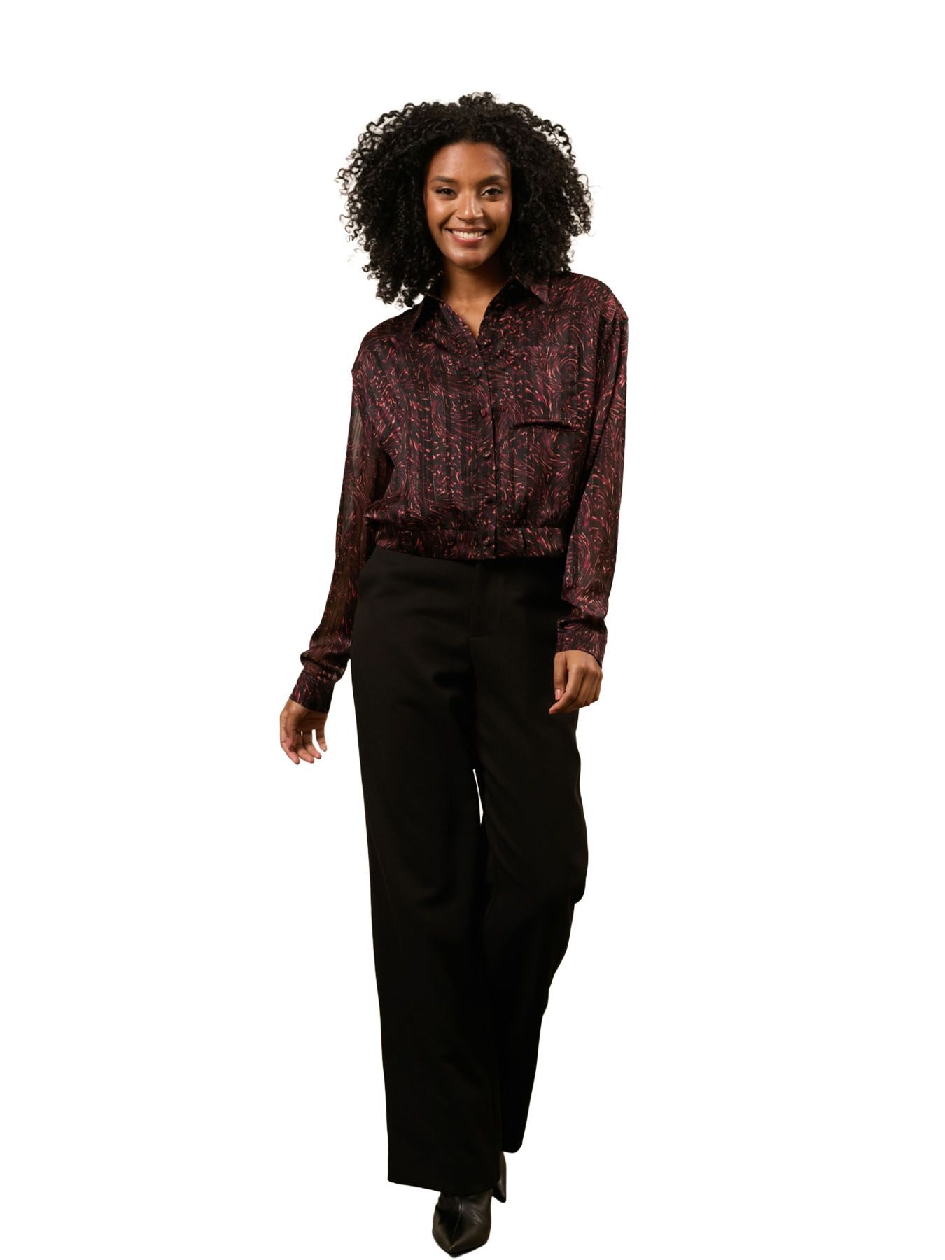 Lofty Manner Blouse Astrid 826 swirl print 2900161356030