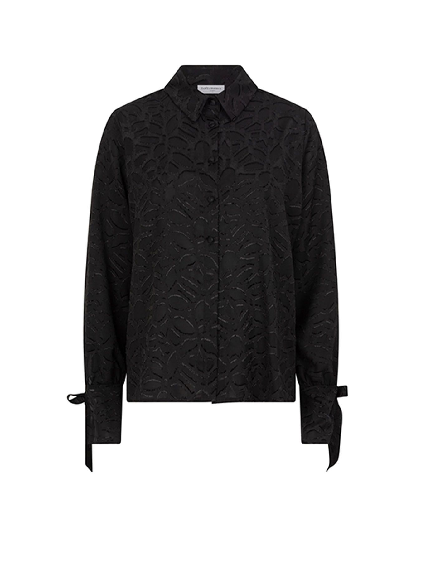 Lofty Manner Blouse Mette 600 black 2900161358065