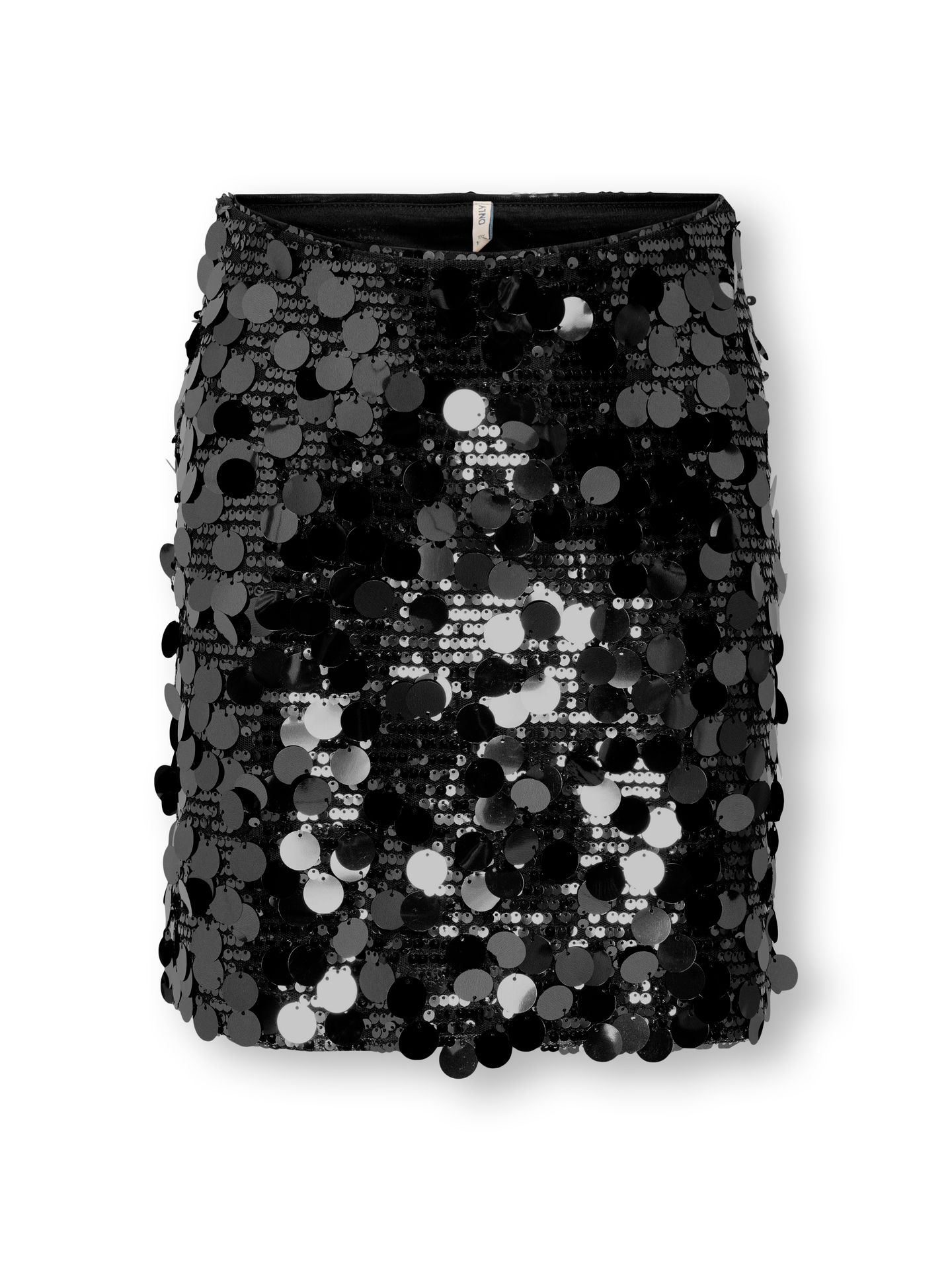 Only KOGJADEL SEQUINS SKIRT WVN Black/CLARA LEO 00115782-EKA26011400000200