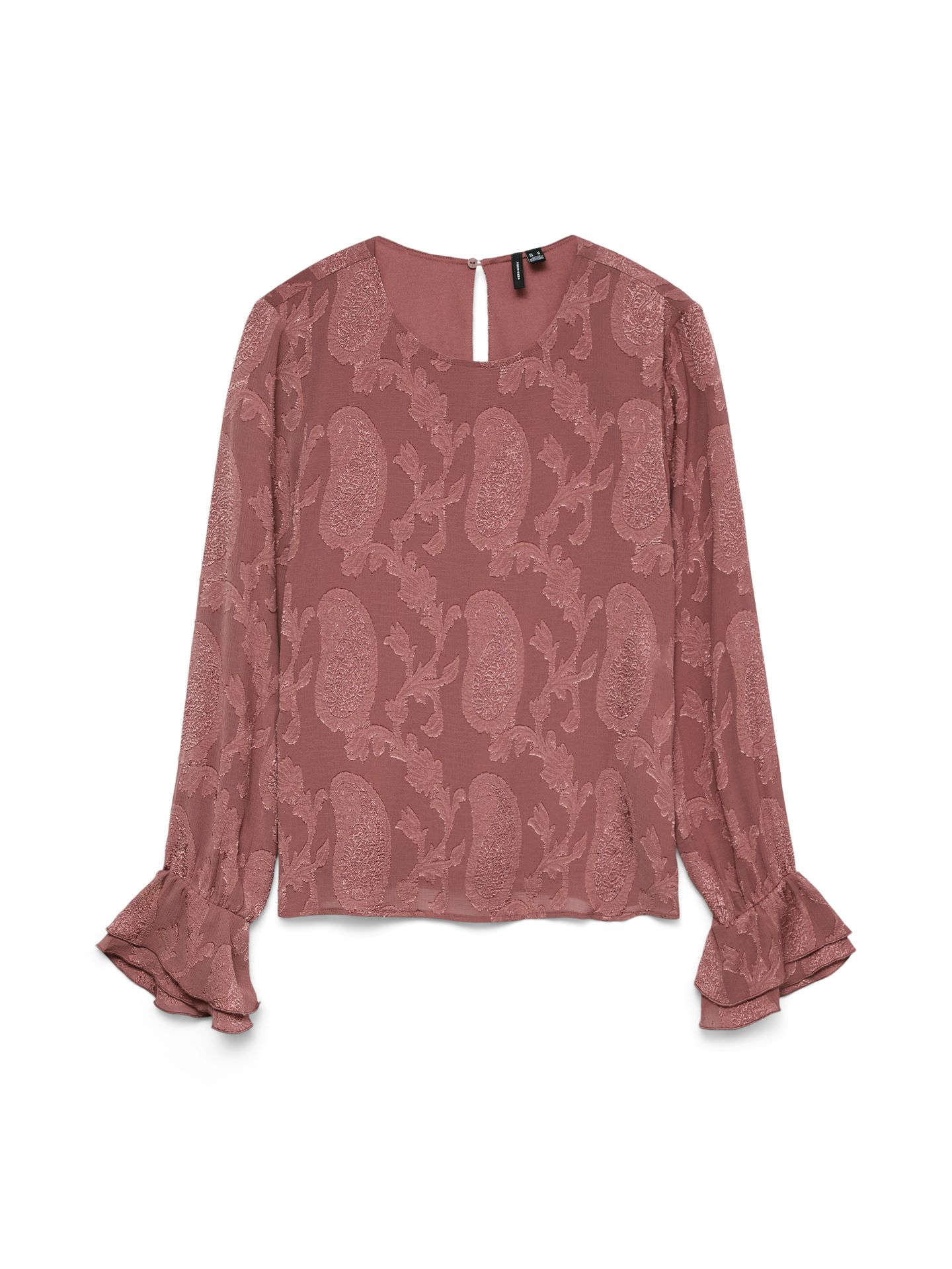 Vero Moda VMMISHI LS TOP WVN Rose Brown 00115786-EKA26011400003167