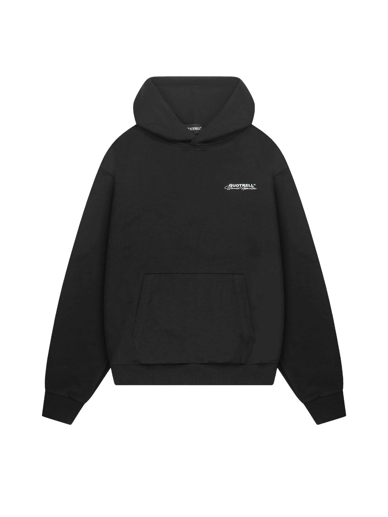 Quotrell Athletics hoodie Black/White 2900161390041 Quotrell Athletics hoodie Black/White 2900161390041