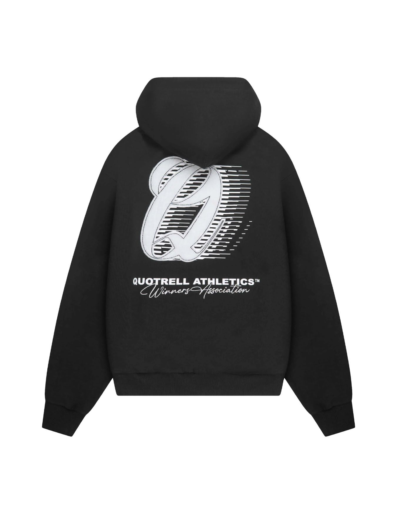 Quotrell Athletics hoodie Black/White 2900161390041 Quotrell Athletics hoodie Black/White 2900161390041