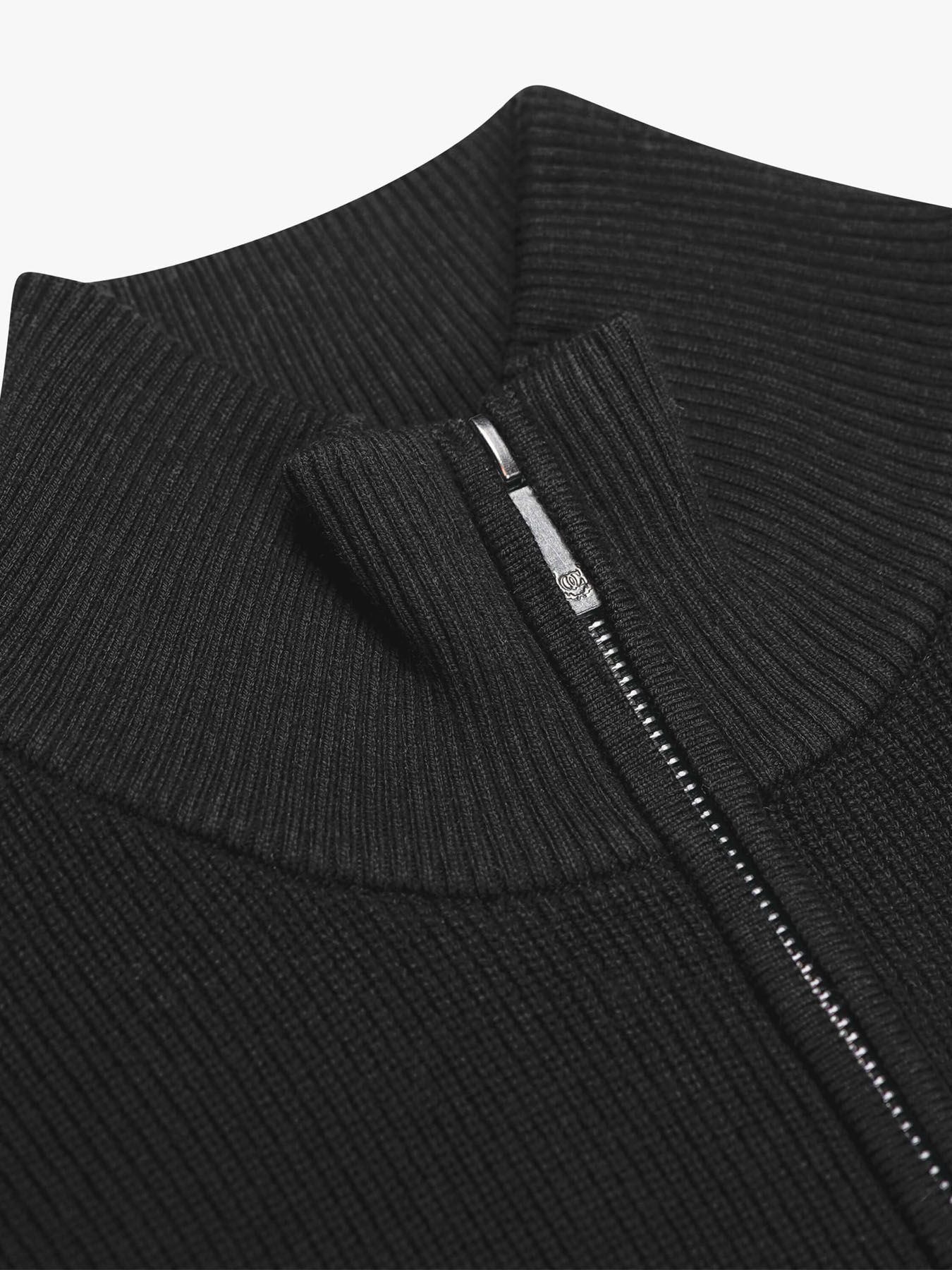 Quotrell Palace knitted halfzip Black 2900161391048 Quotrell Palace knitted halfzip Black 2900161391048