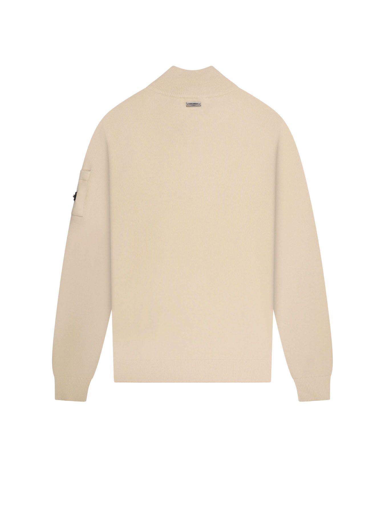 Quotrell Palace knitted halfzip ecru 2900161392045 Quotrell Palace knitted halfzip ecru 2900161392045