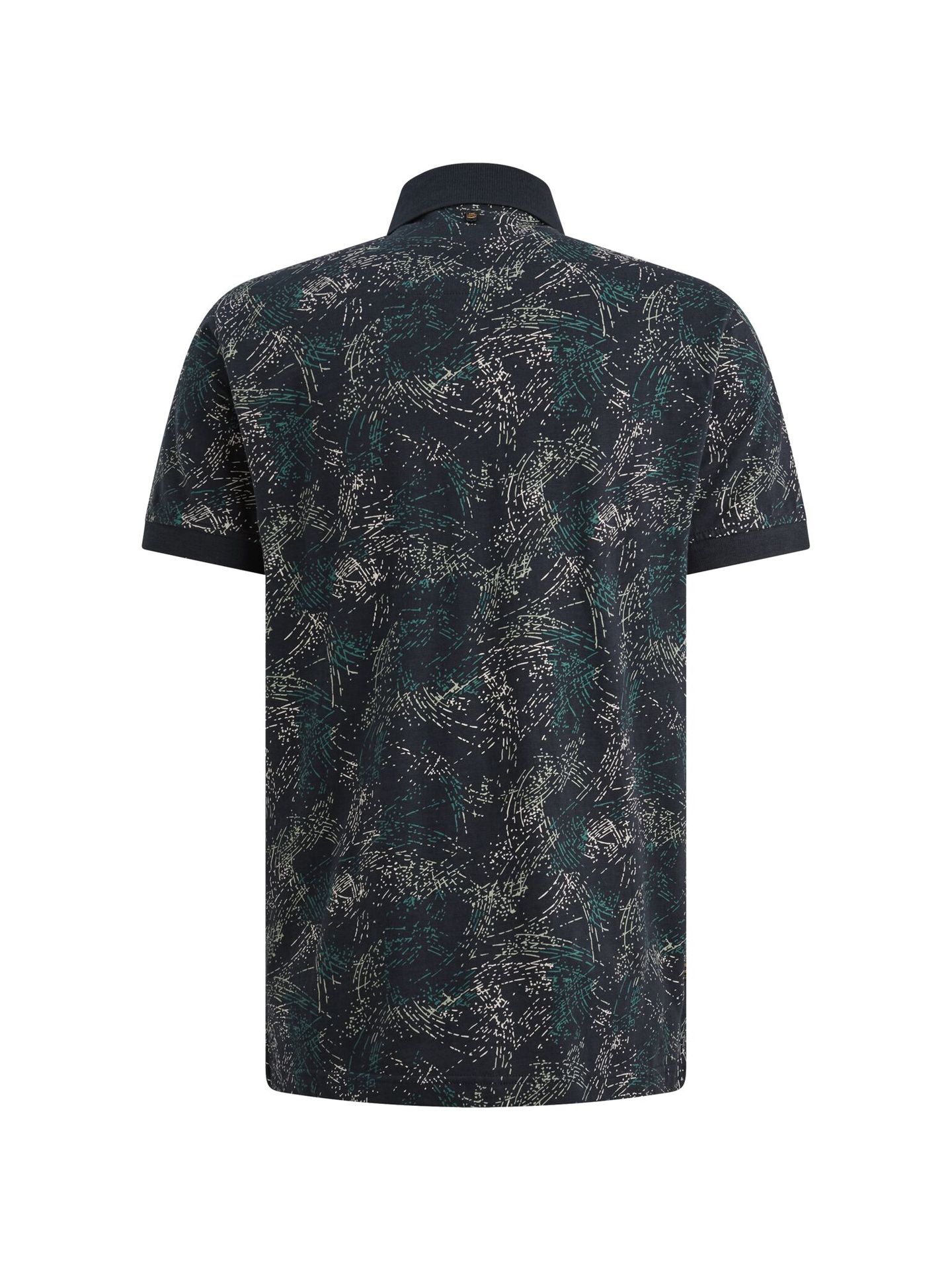 Pme Legend Short sleeve polo slub jersey all Carbon 2900161412040