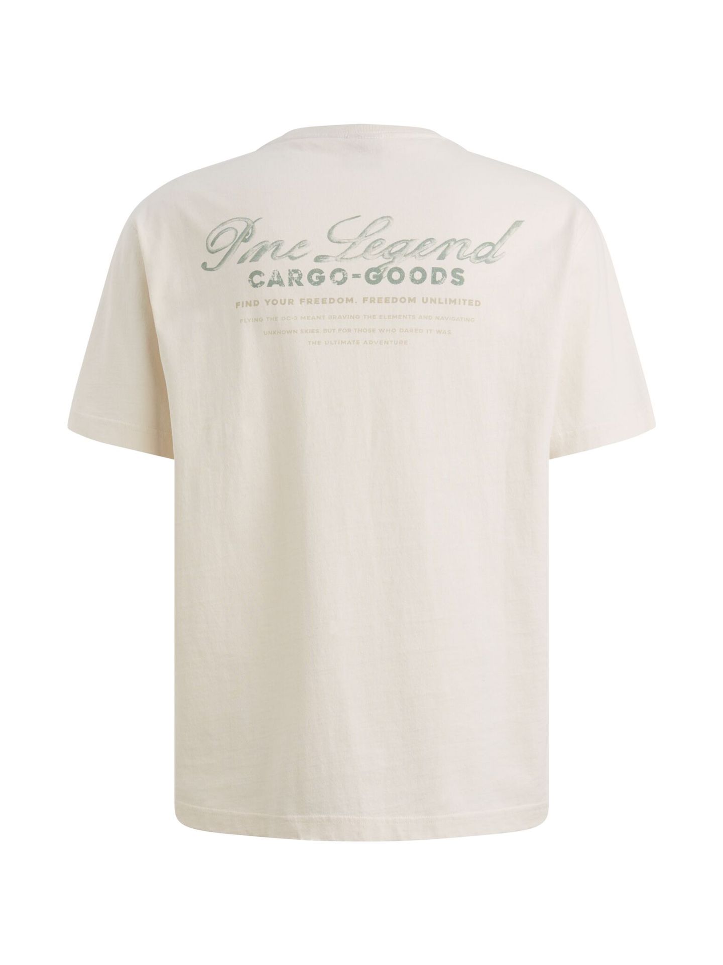 Pme Legend Short sleeve r-neck heavy open end Egret 2900161424036