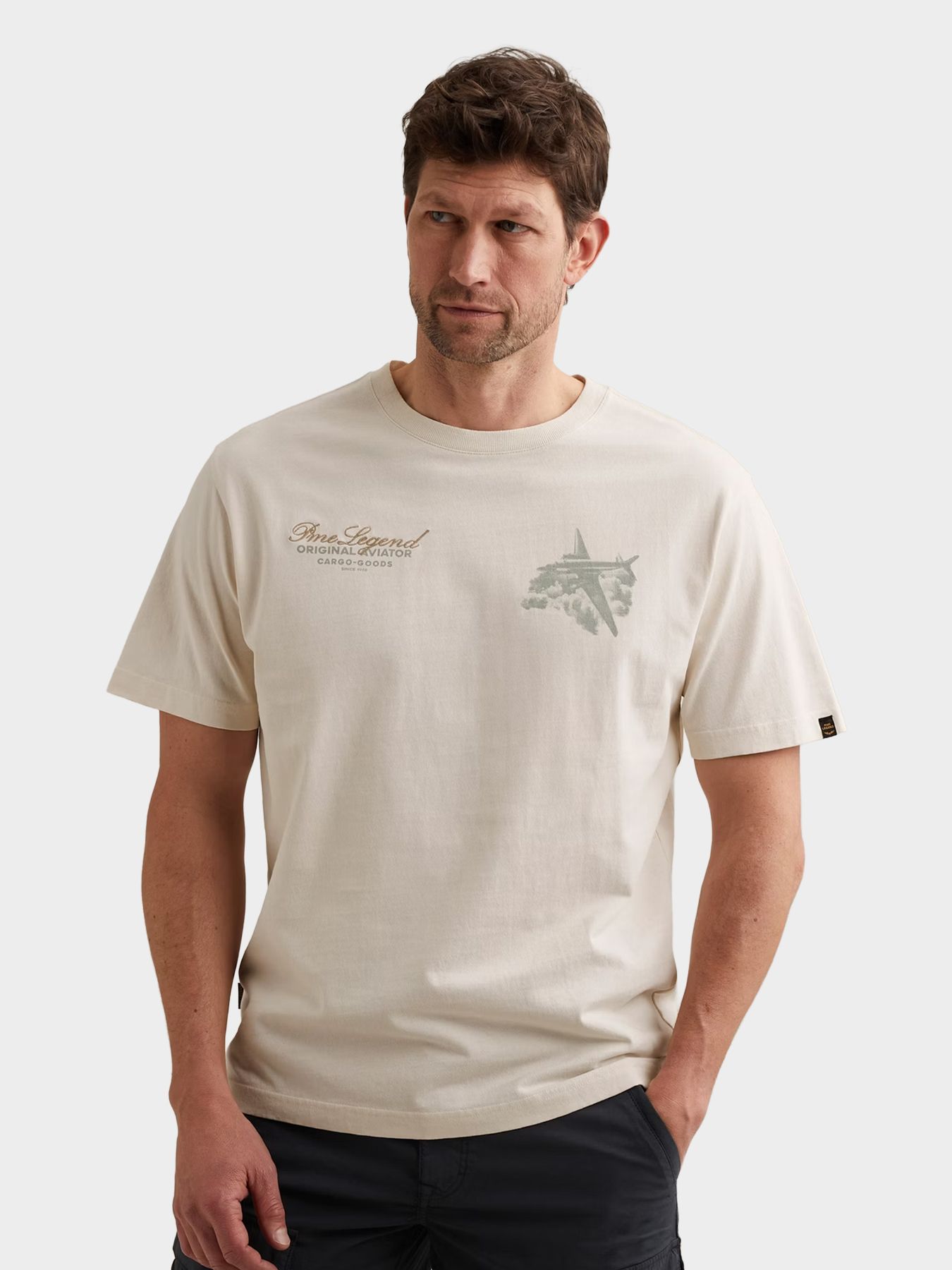 Pme Legend Short sleeve r-neck heavy open end Egret 2900161424036