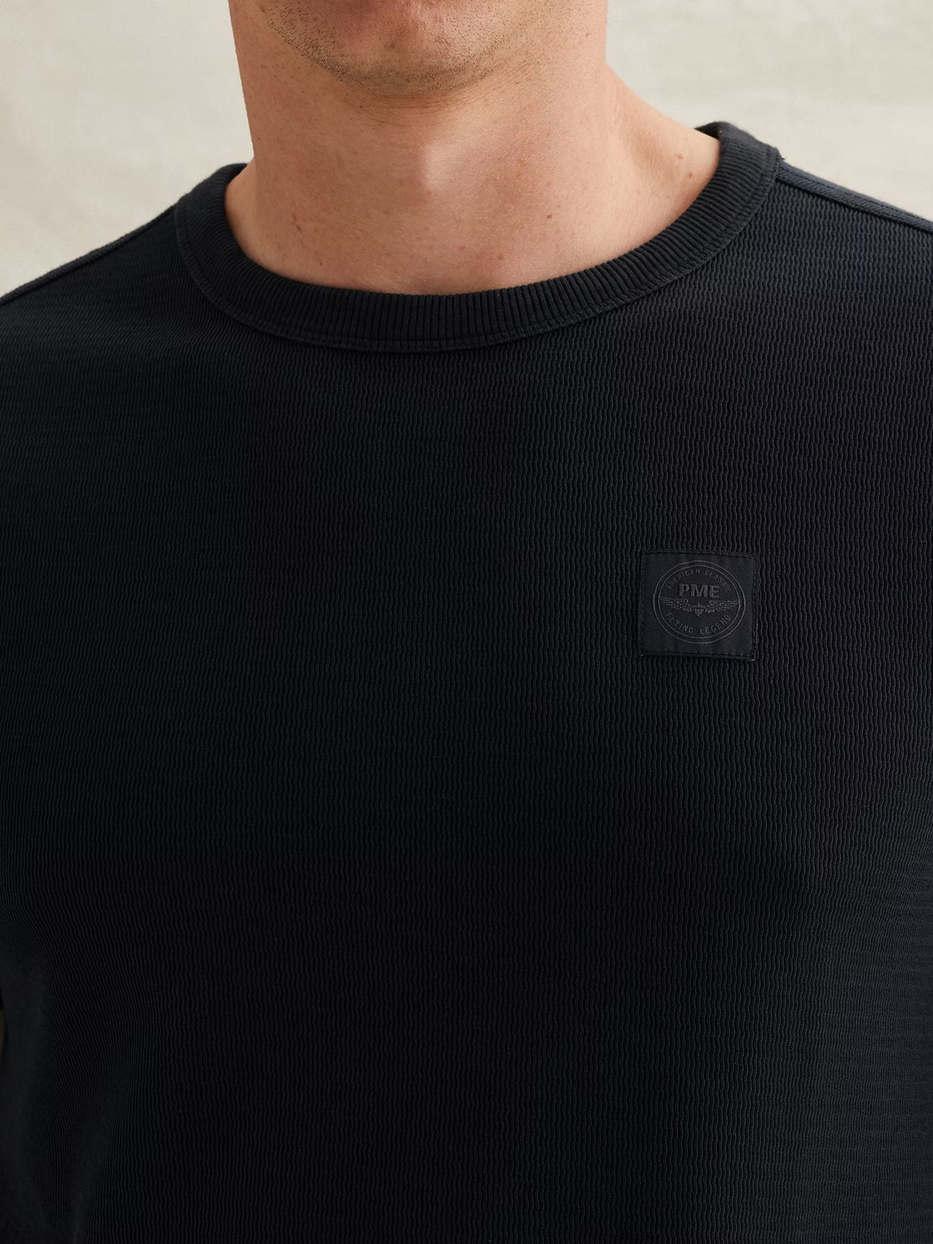 Pme Legend Short sleeve r-neck russel jersey Carbon 2900161427020