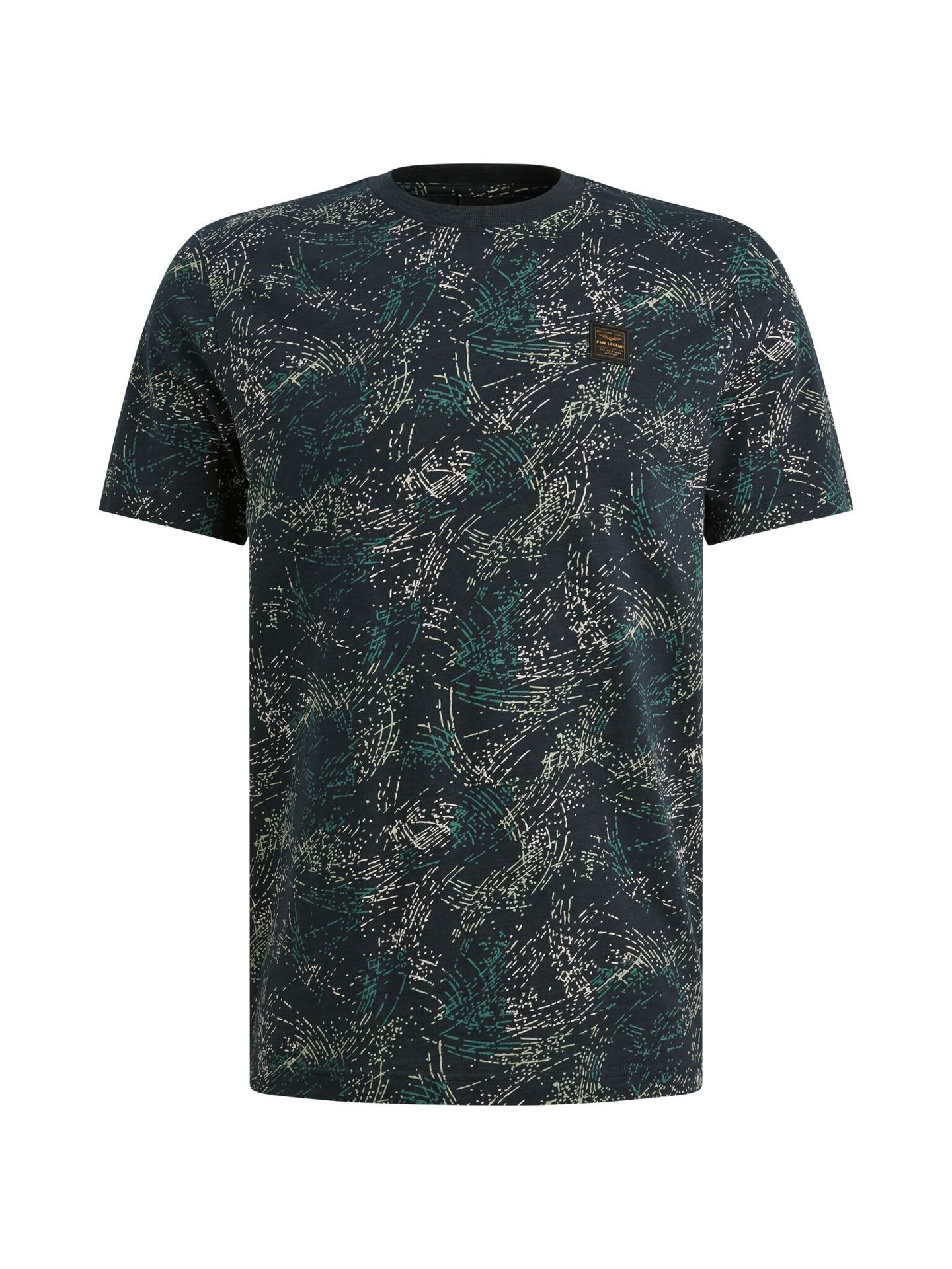 Pme Legend Short sleeve r-neck slub jersey ao Carbon 00115816-5282