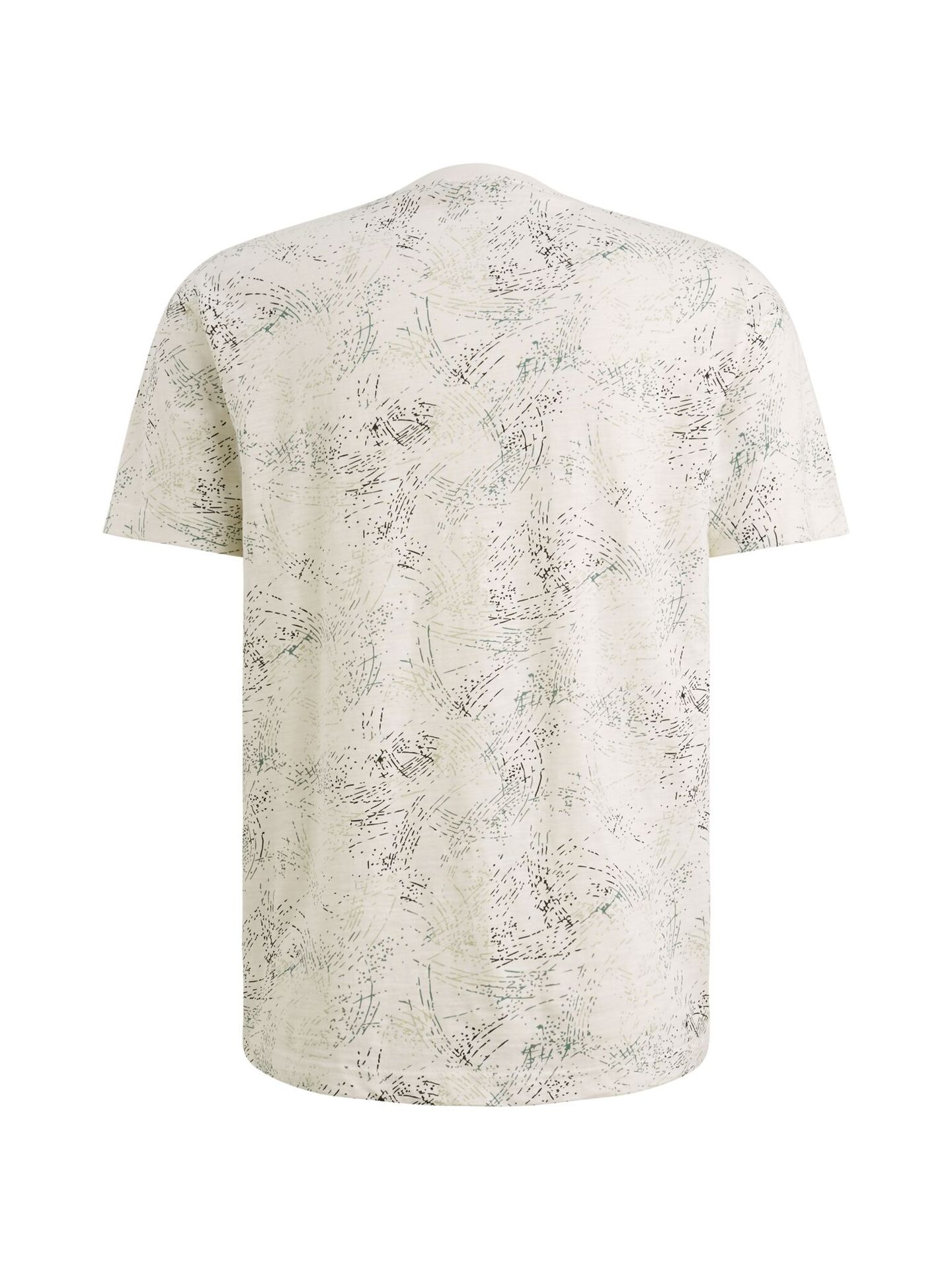 Pme Legend Short sleeve r-neck slub jersey ao Egret 2900161430013