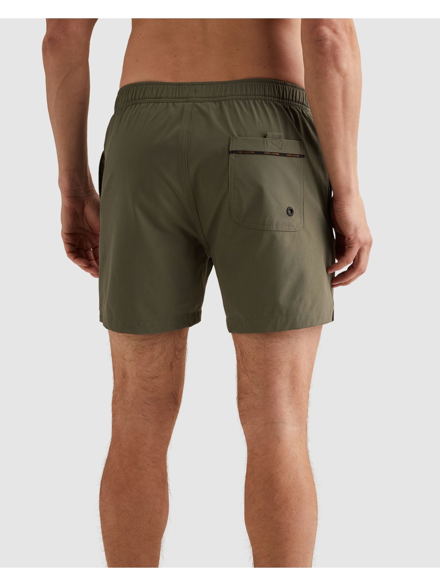 Pme Legend AIRFRAME SWIMSHORTS BIG LOGO PRINT Deep Lichen Green 2900161528017