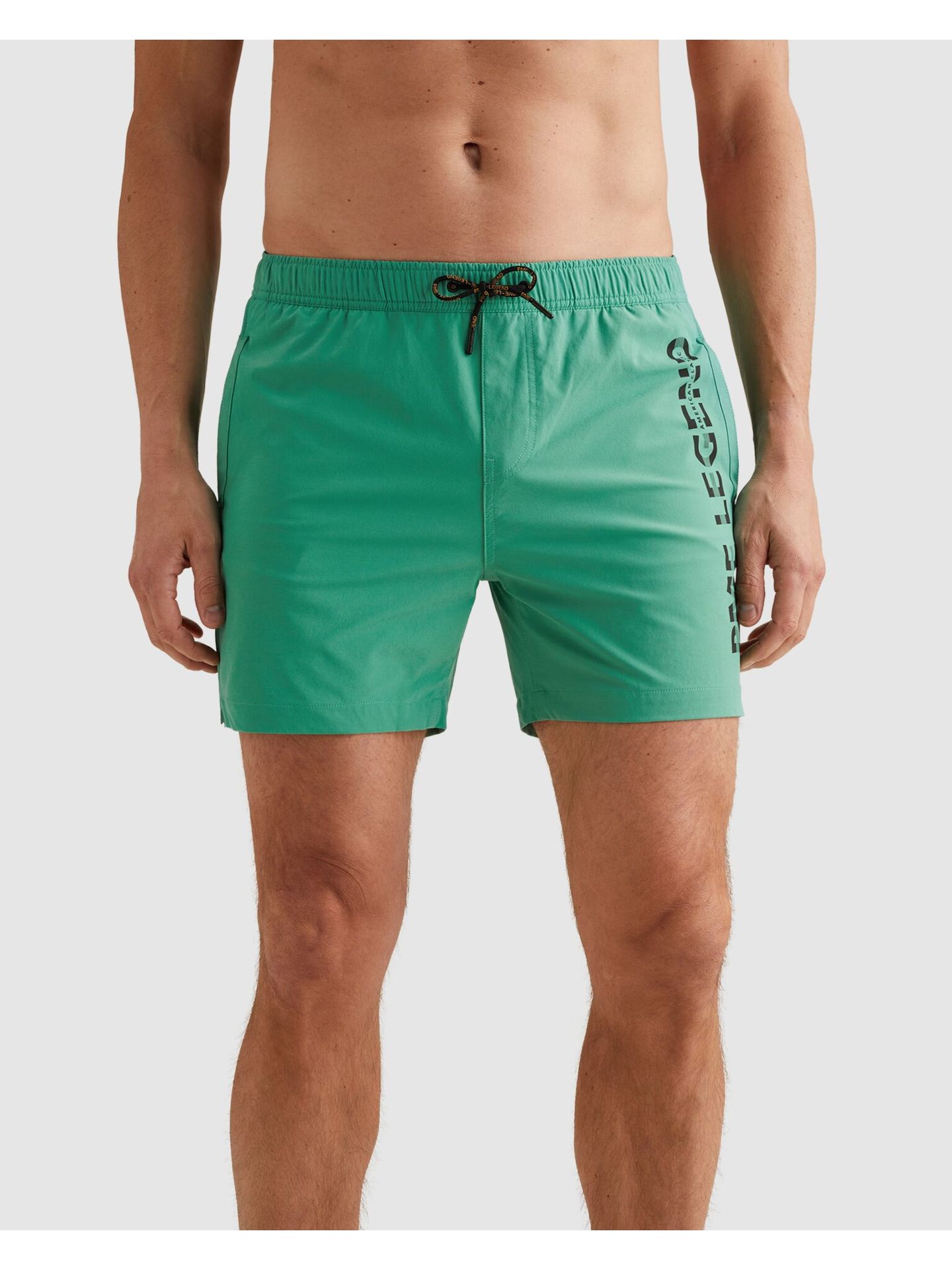 Pme Legend AIRFRAME SWIMSHORTS BIG LOGO PRINT Winter Green 00115821-6236