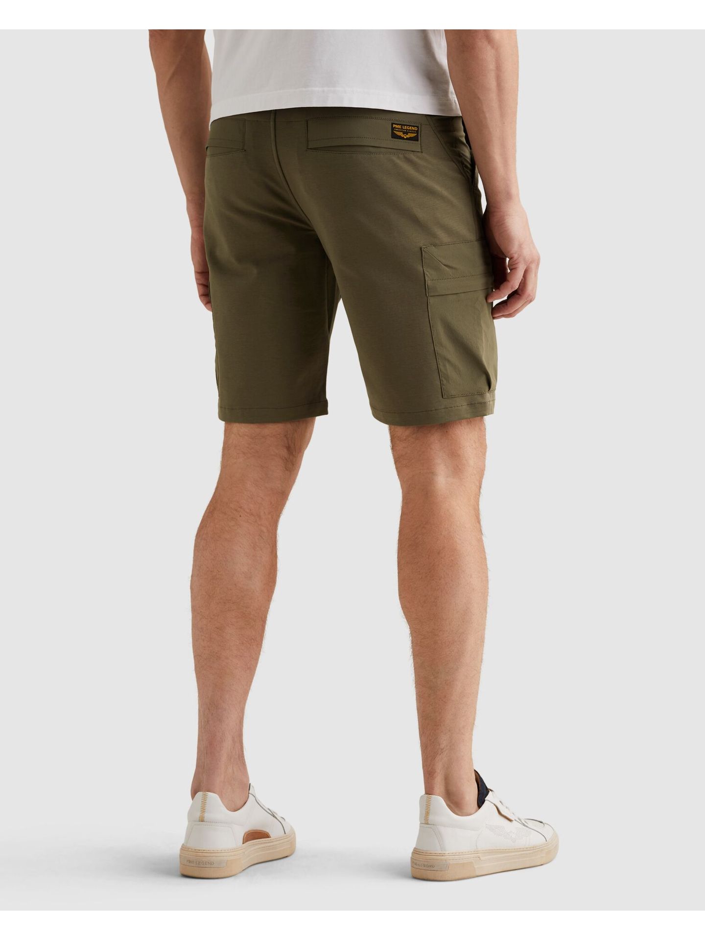 Pme Legend AIRYLON CARGO SHORTS TECH SWEAT Dusky Green 2900161523050