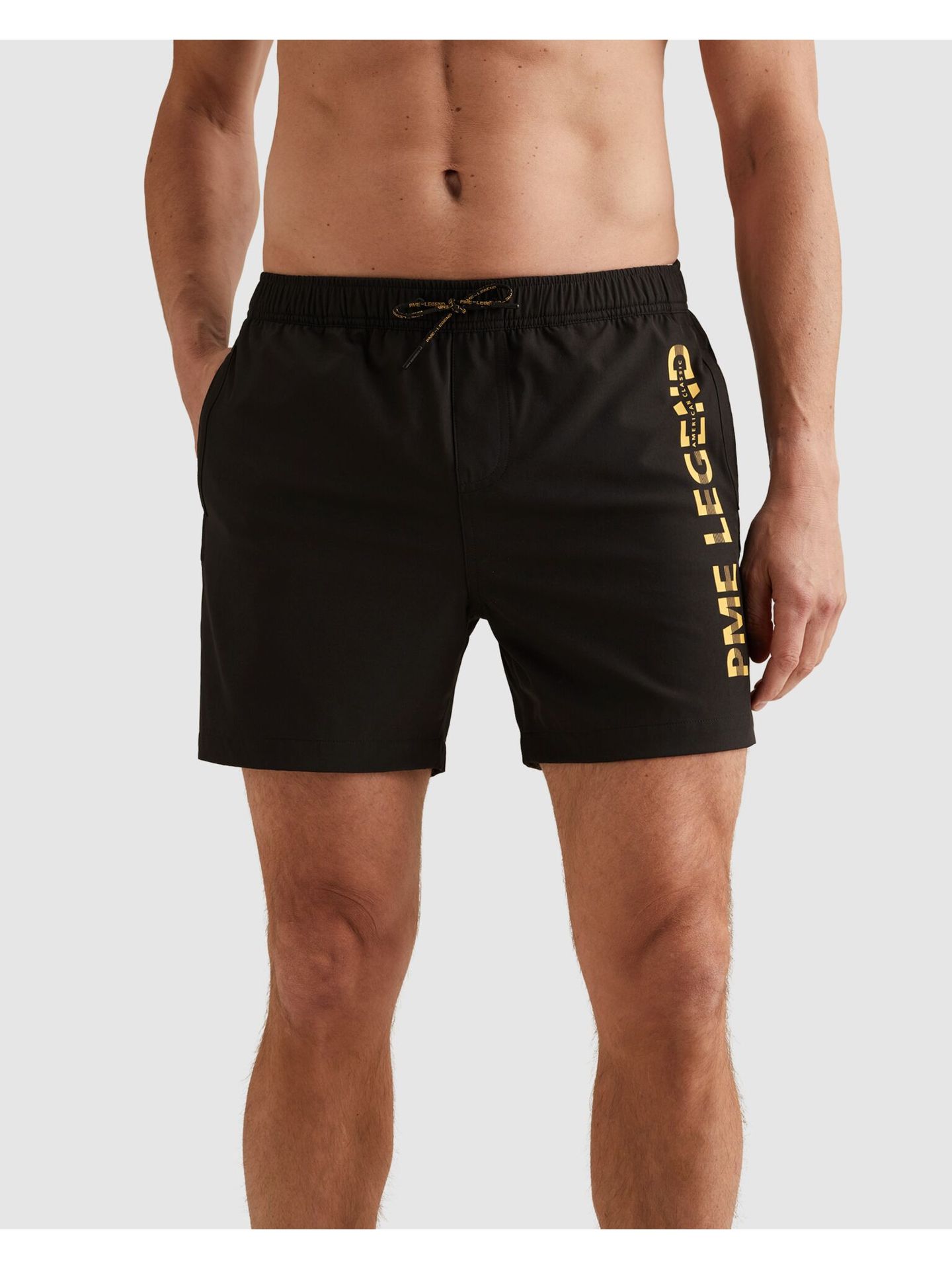 Pme Legend AIRFRAME SWIMSHORTS BIG LOGO PRINT Black 00115824-999