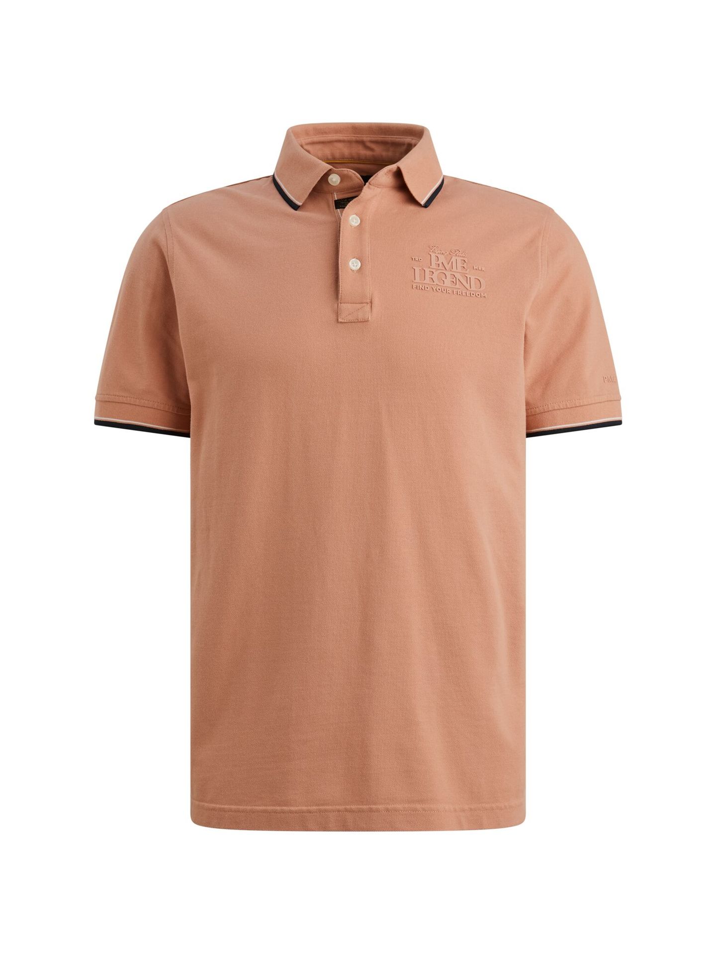 Pme Legend Short sleeve polo stretch pique Rose Dawn 2900161446014
